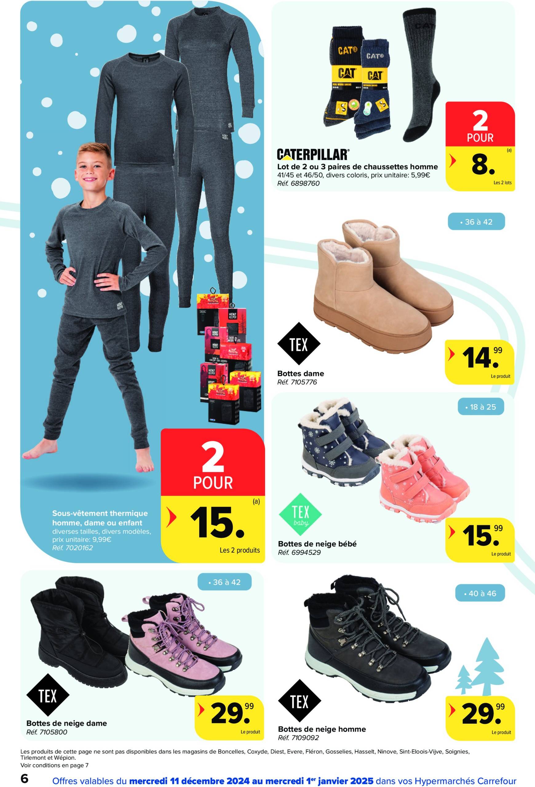 carrefour - Carrefour - Tous au ski folder geldig vanaf 11/12 - 01/01 - page: 6