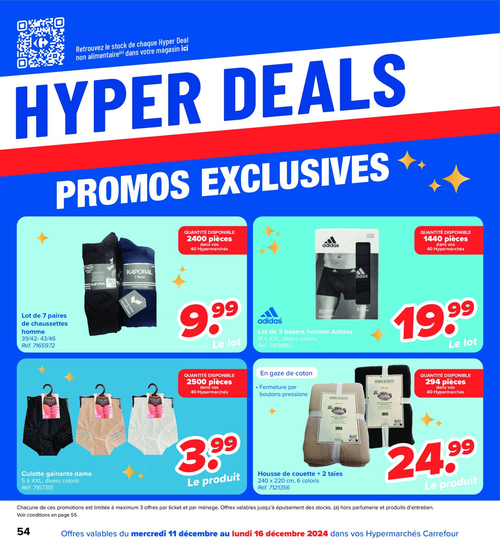 carrefour - Carrefour folder geldig vanaf 11/12 - 17/12 - page: 54