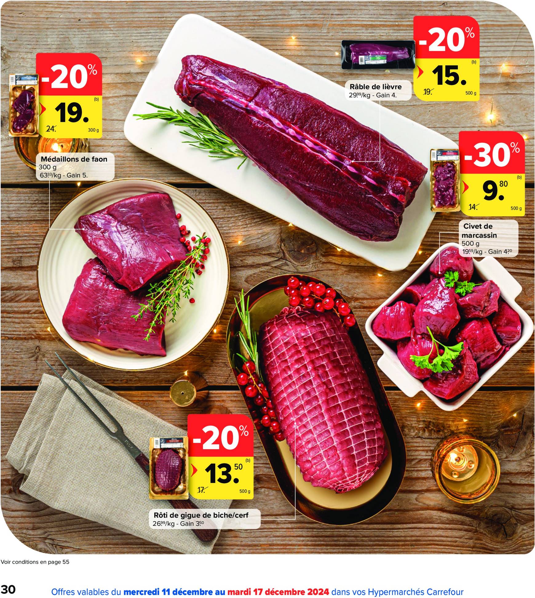 carrefour - Carrefour folder geldig vanaf 11/12 - 17/12 - page: 30