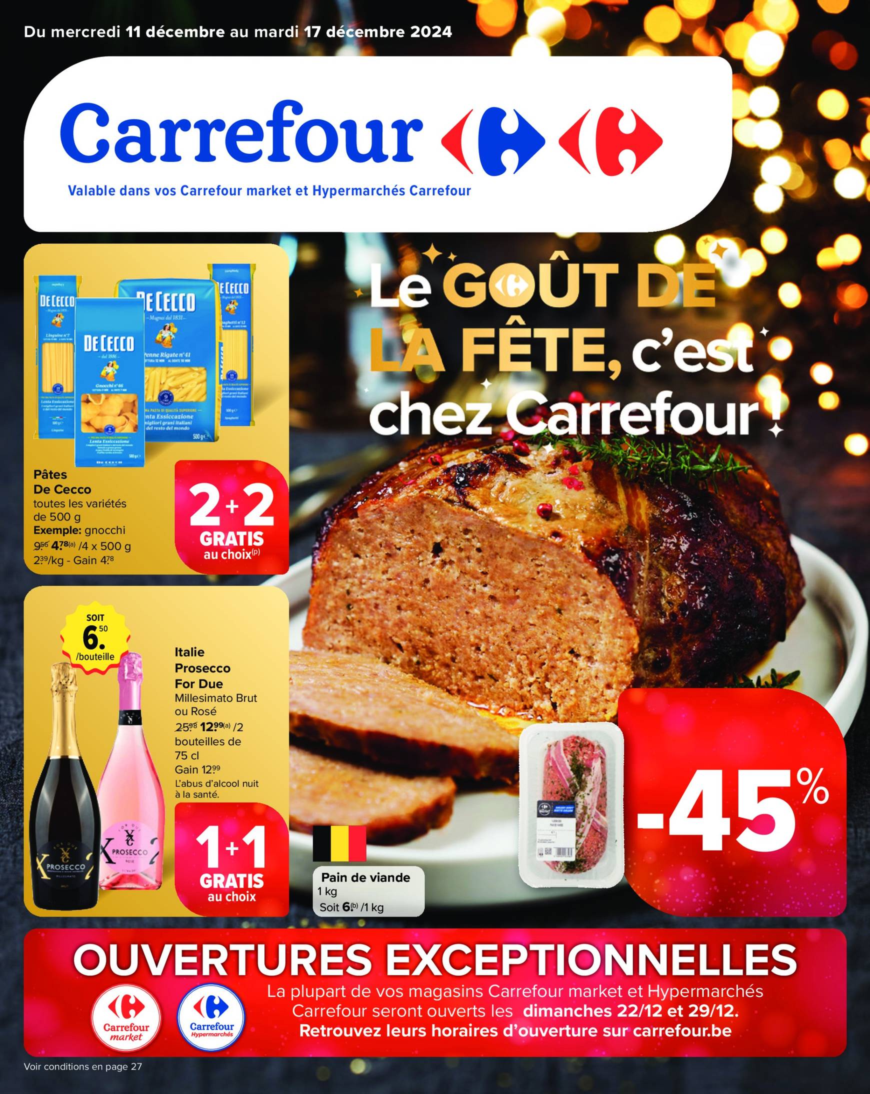 carrefour - Carrefour folder geldig vanaf 11/12 - 17/12