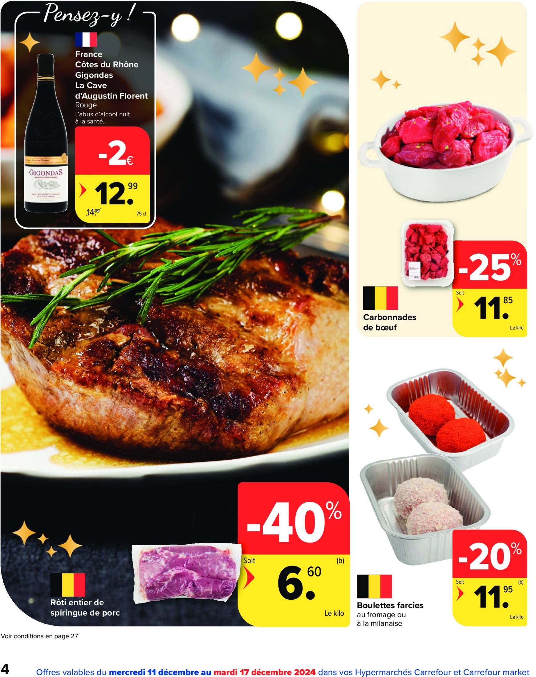 carrefour - Carrefour folder geldig vanaf 11/12 - 17/12 - page: 4