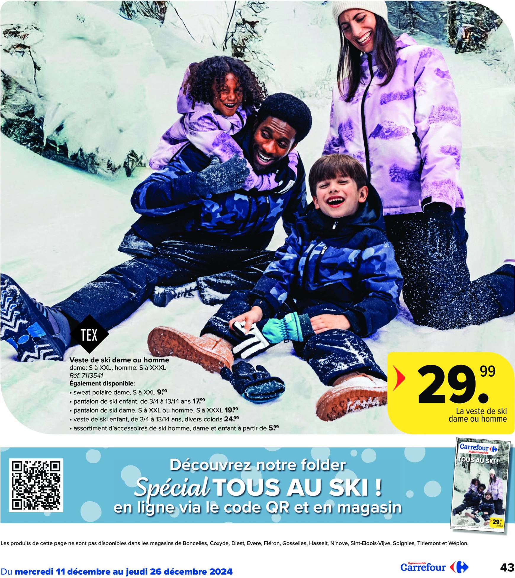 carrefour - Carrefour folder geldig vanaf 11/12 - 17/12 - page: 43