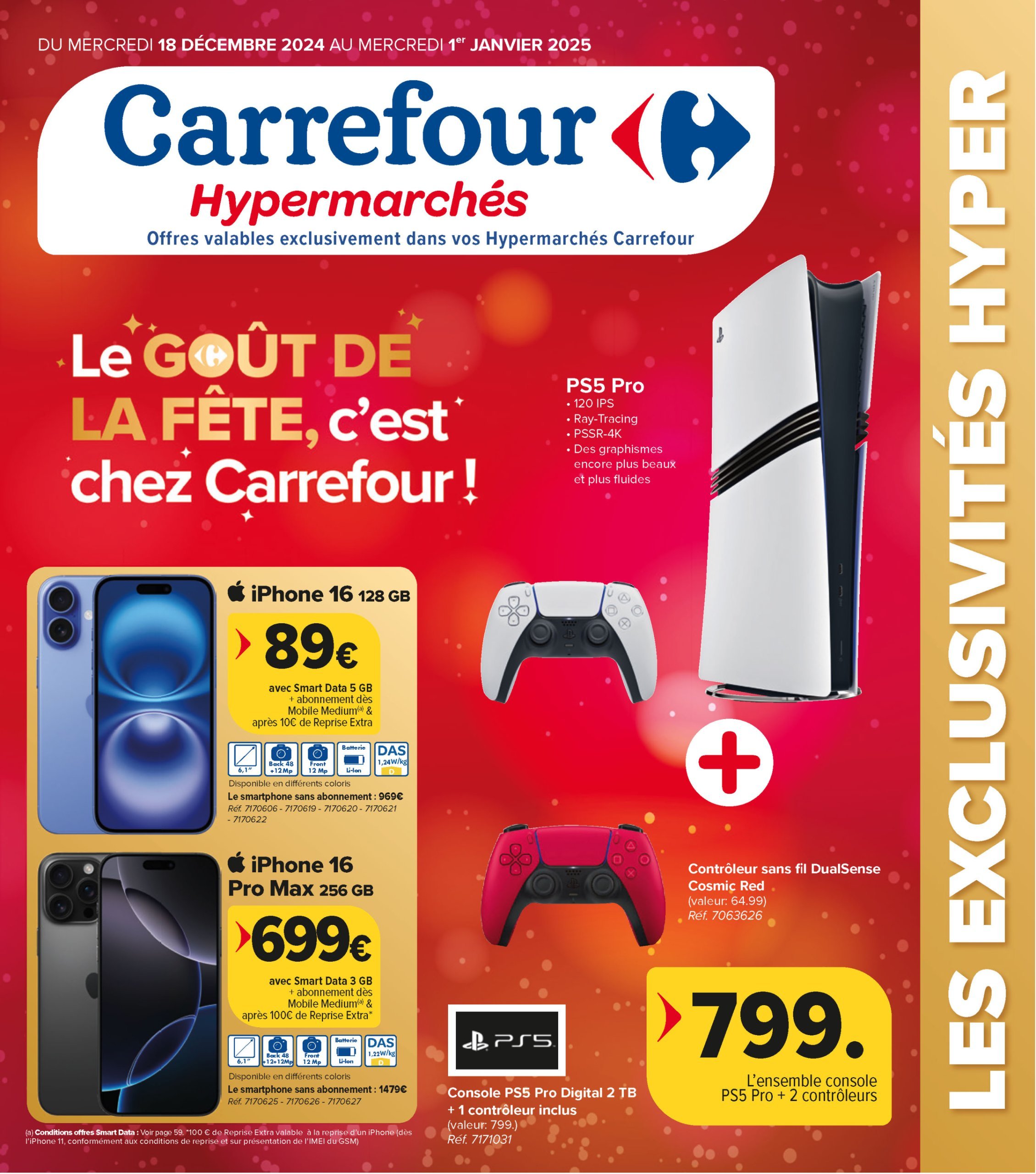 carrefour - Carrefour Hypermarchés folder geldig vanaf 18/12 - 01/01