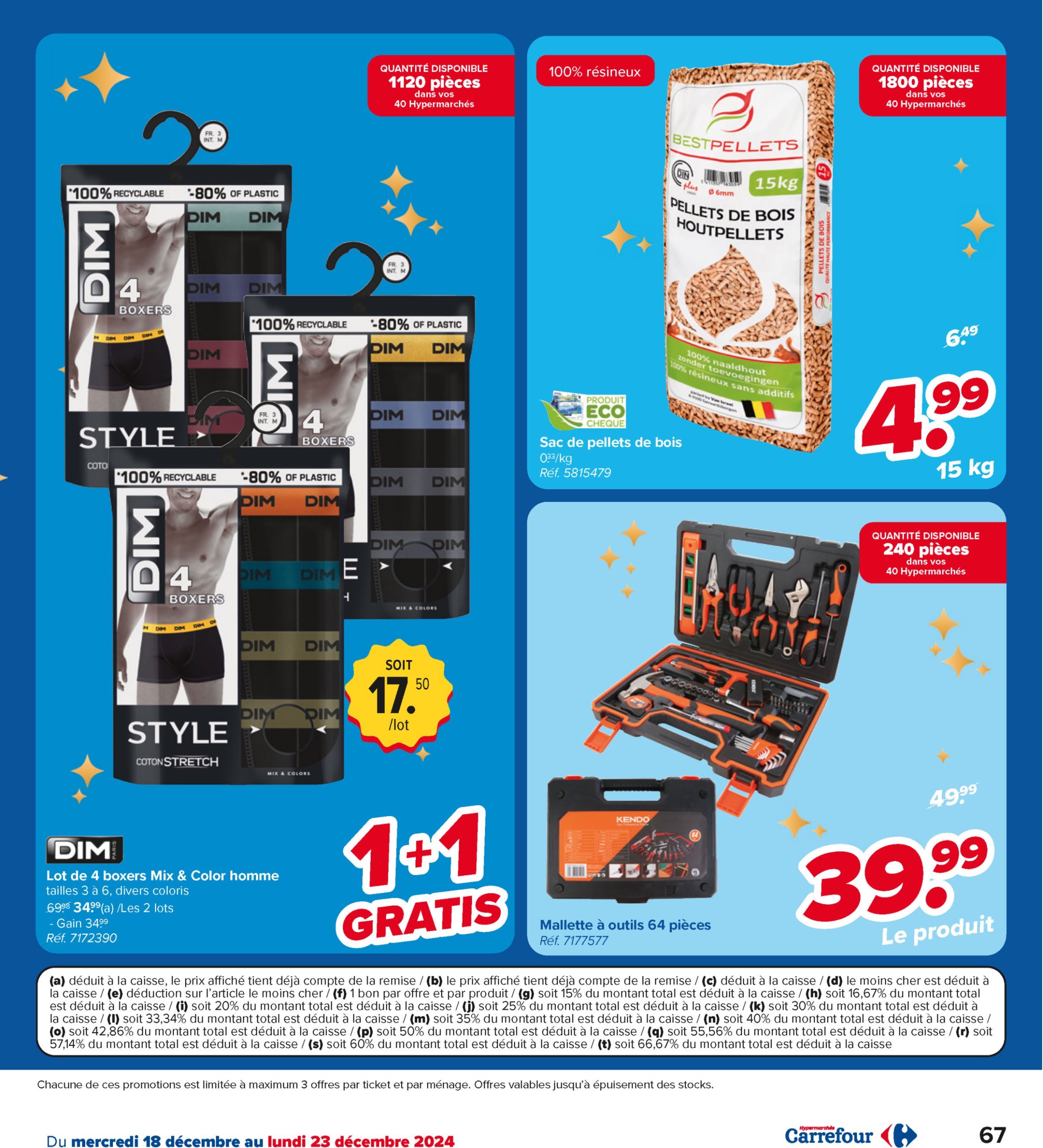 carrefour - Carrefour Hypermarchés folder geldig vanaf 18/12 - 01/01 - page: 35