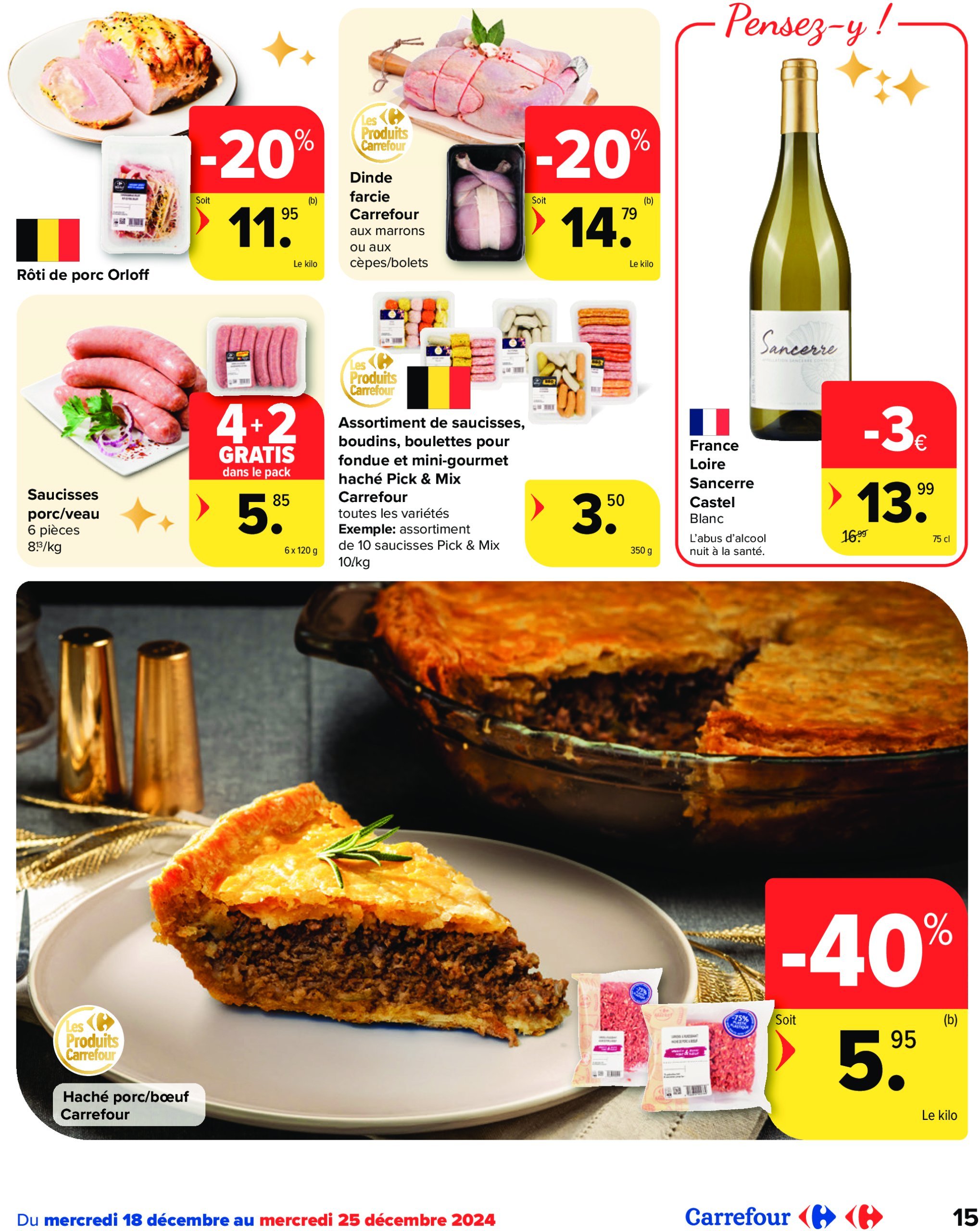 carrefour - Carrefour folder geldig vanaf 18/12 - 25/12 - page: 15