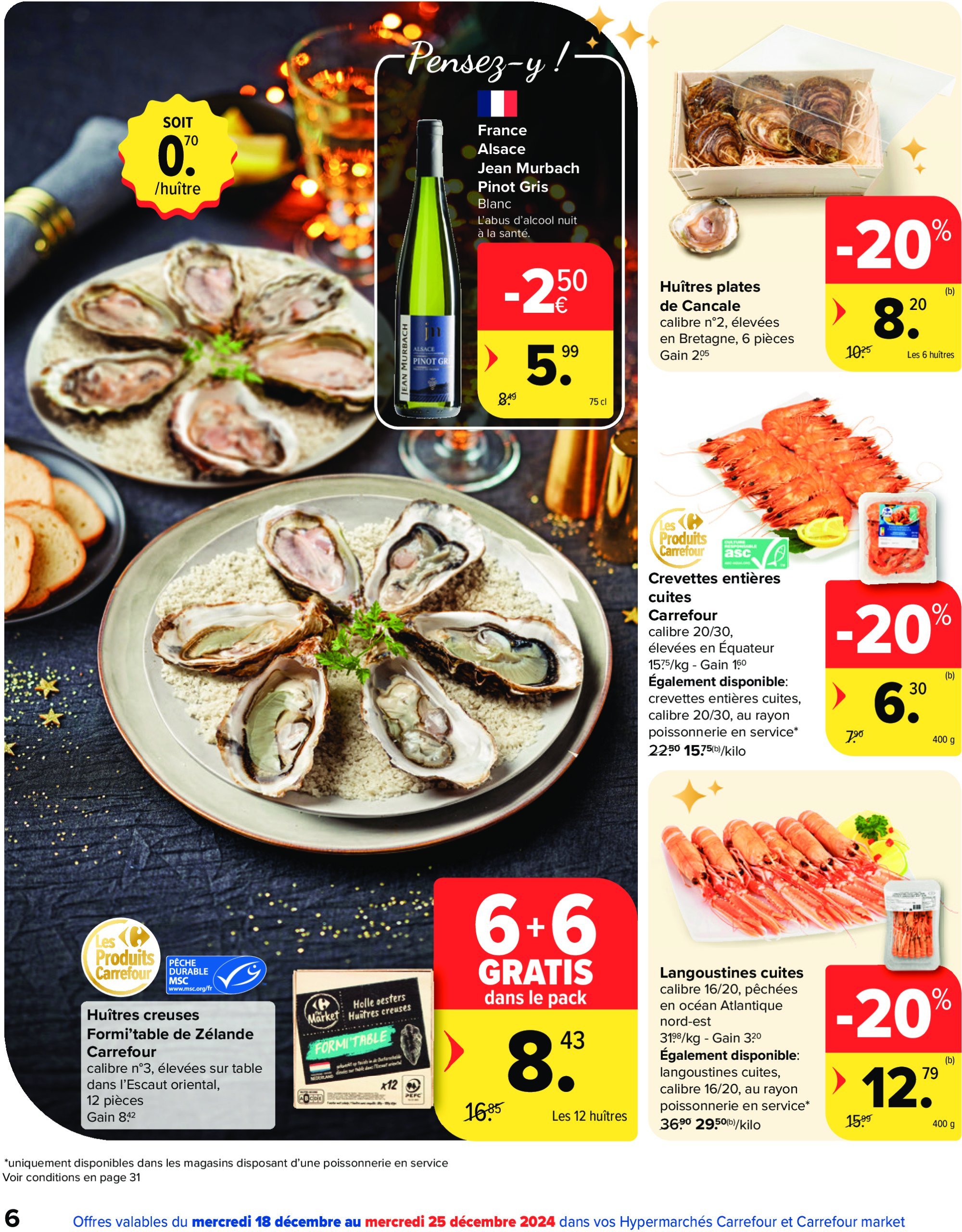 carrefour - Carrefour folder geldig vanaf 18/12 - 25/12 - page: 6