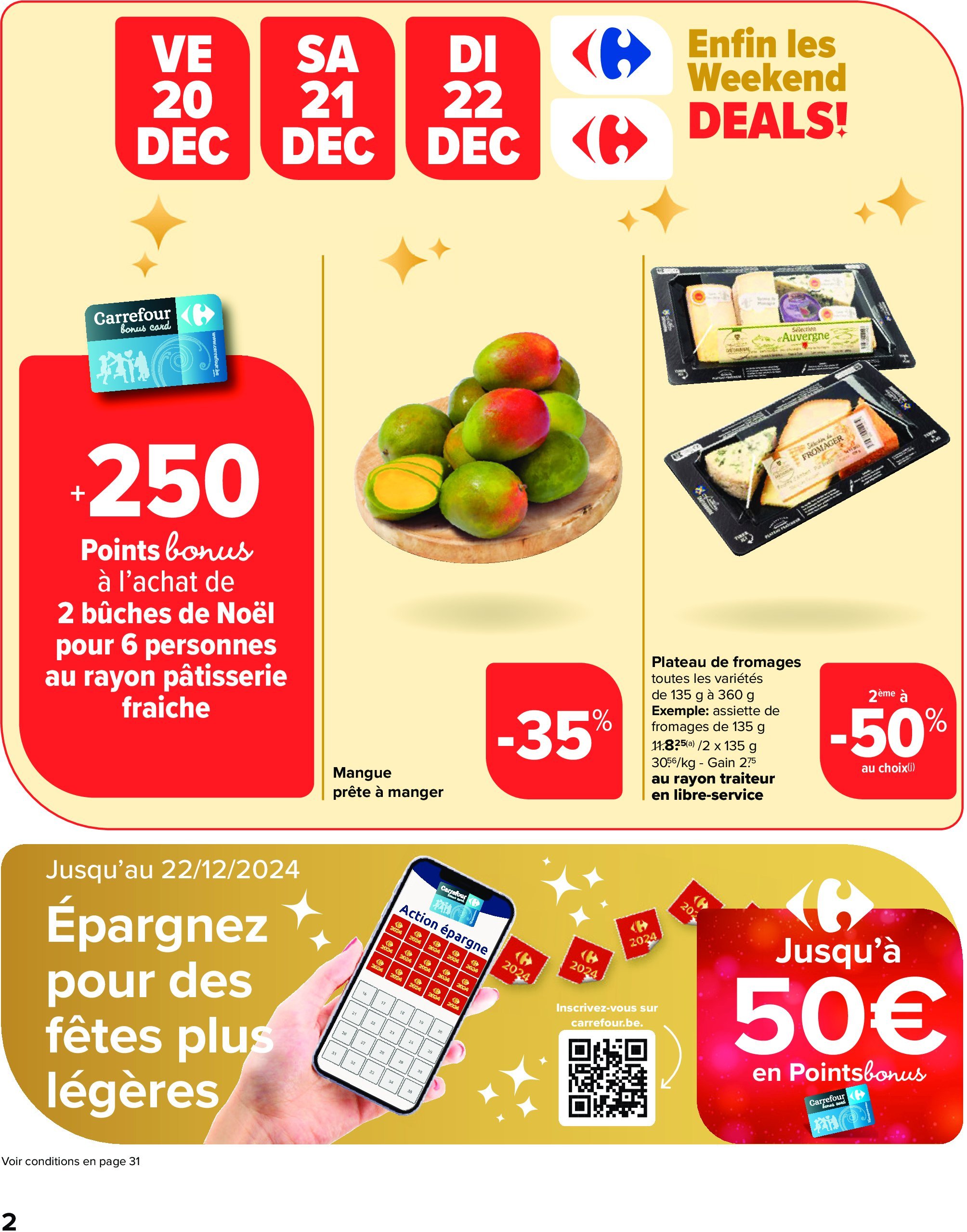 carrefour - Carrefour folder geldig vanaf 18/12 - 25/12 - page: 2