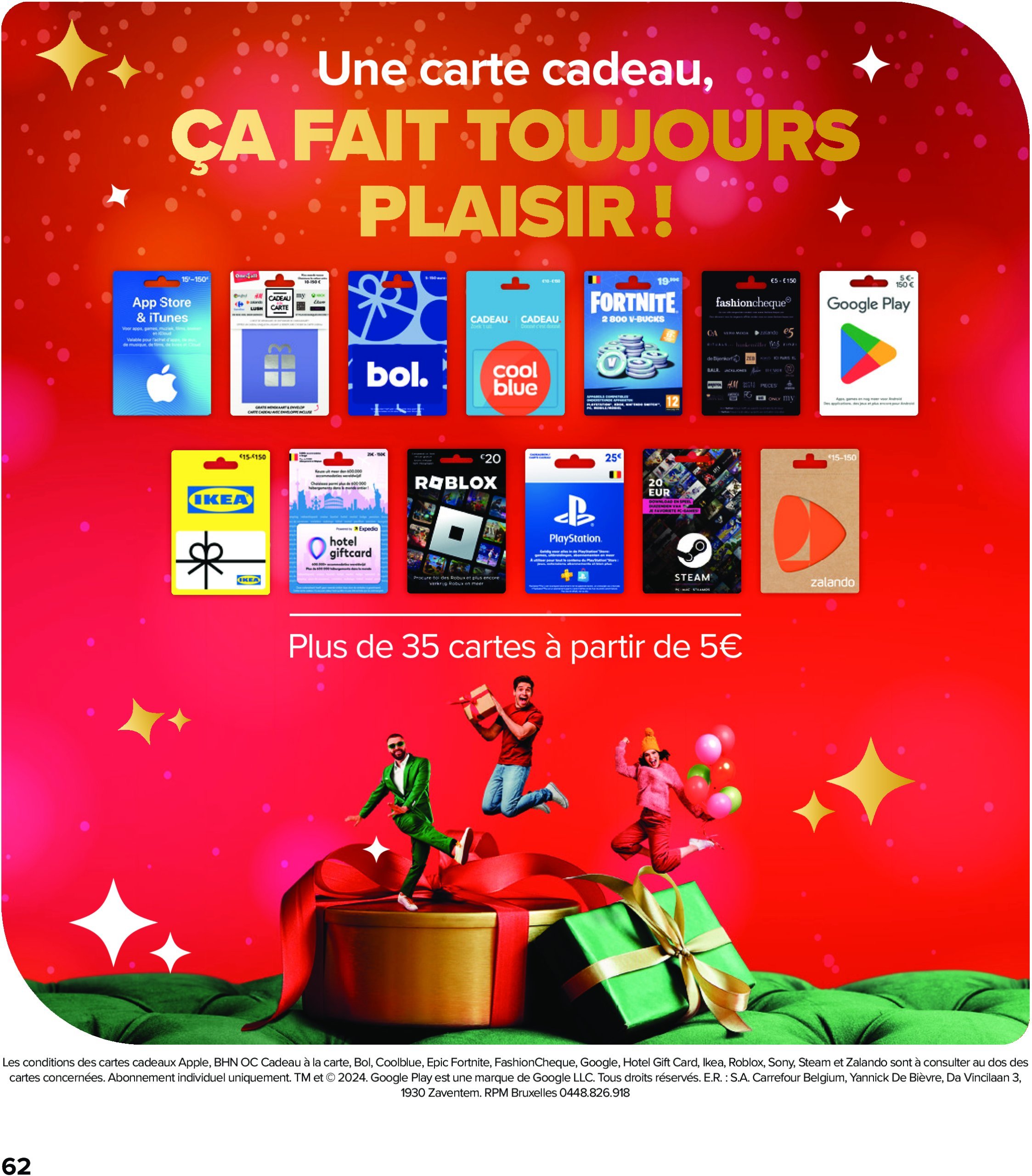 carrefour - Carrefour folder geldig vanaf 18/12 - 25/12 - page: 62