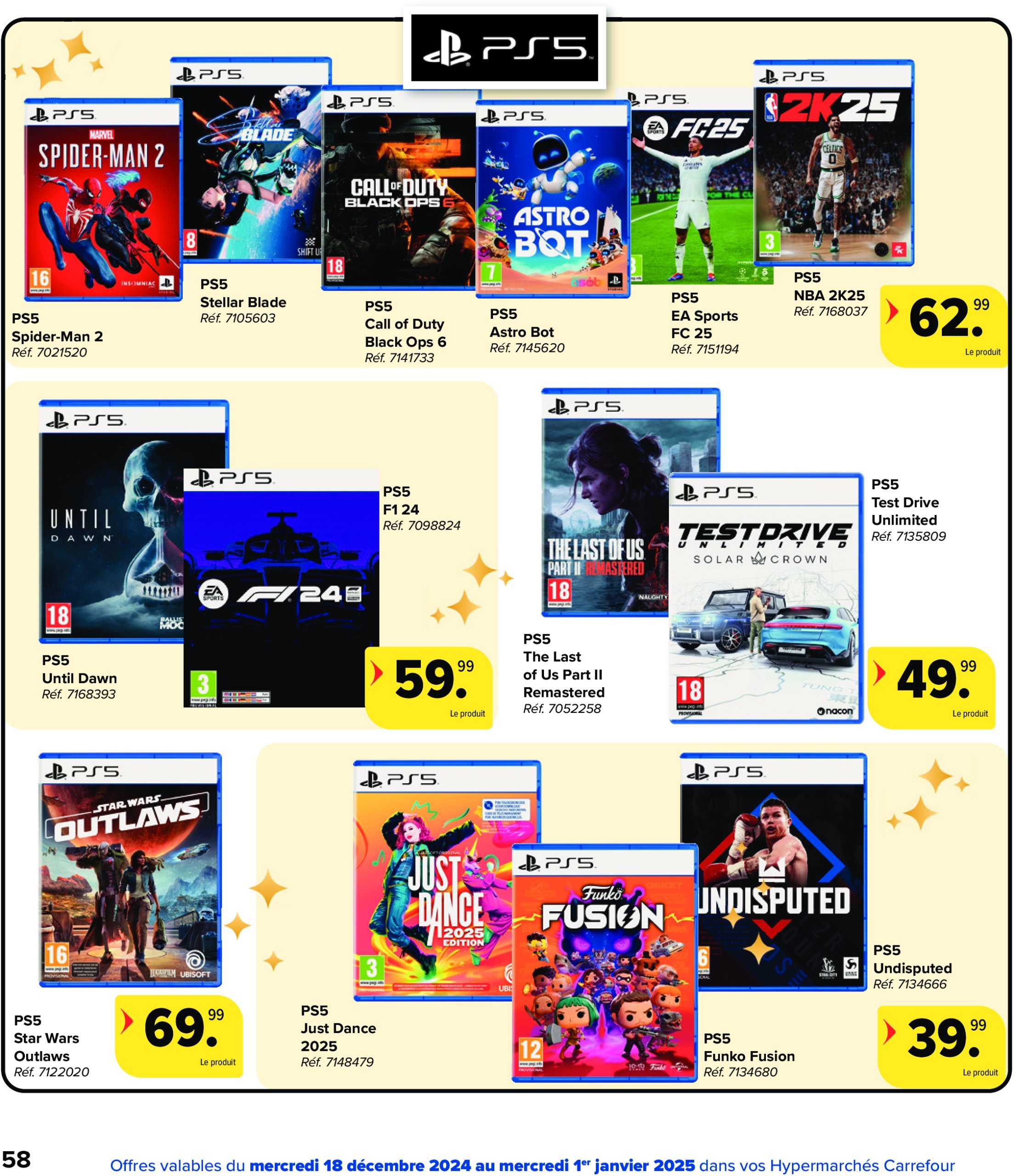 carrefour - Carrefour folder geldig vanaf 18/12 - 25/12 - page: 58