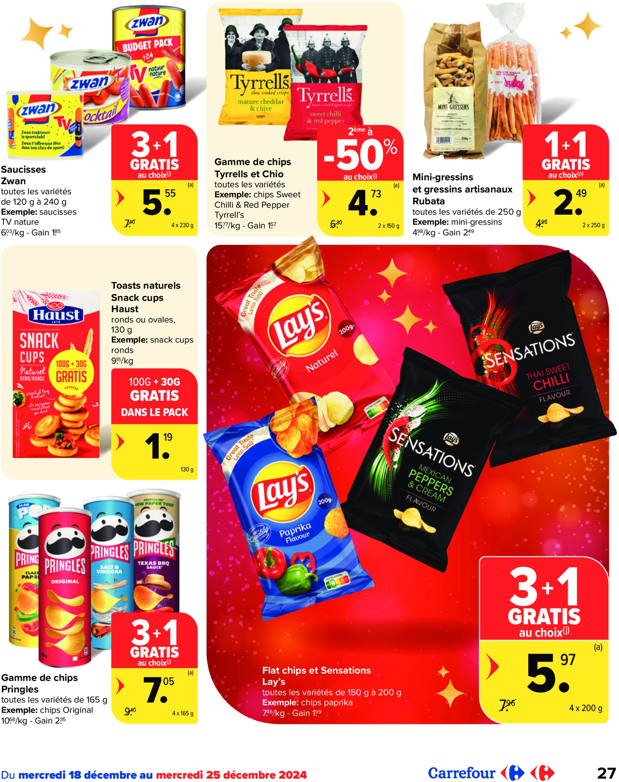 carrefour - Carrefour folder geldig vanaf 18/12 - 25/12 - page: 27