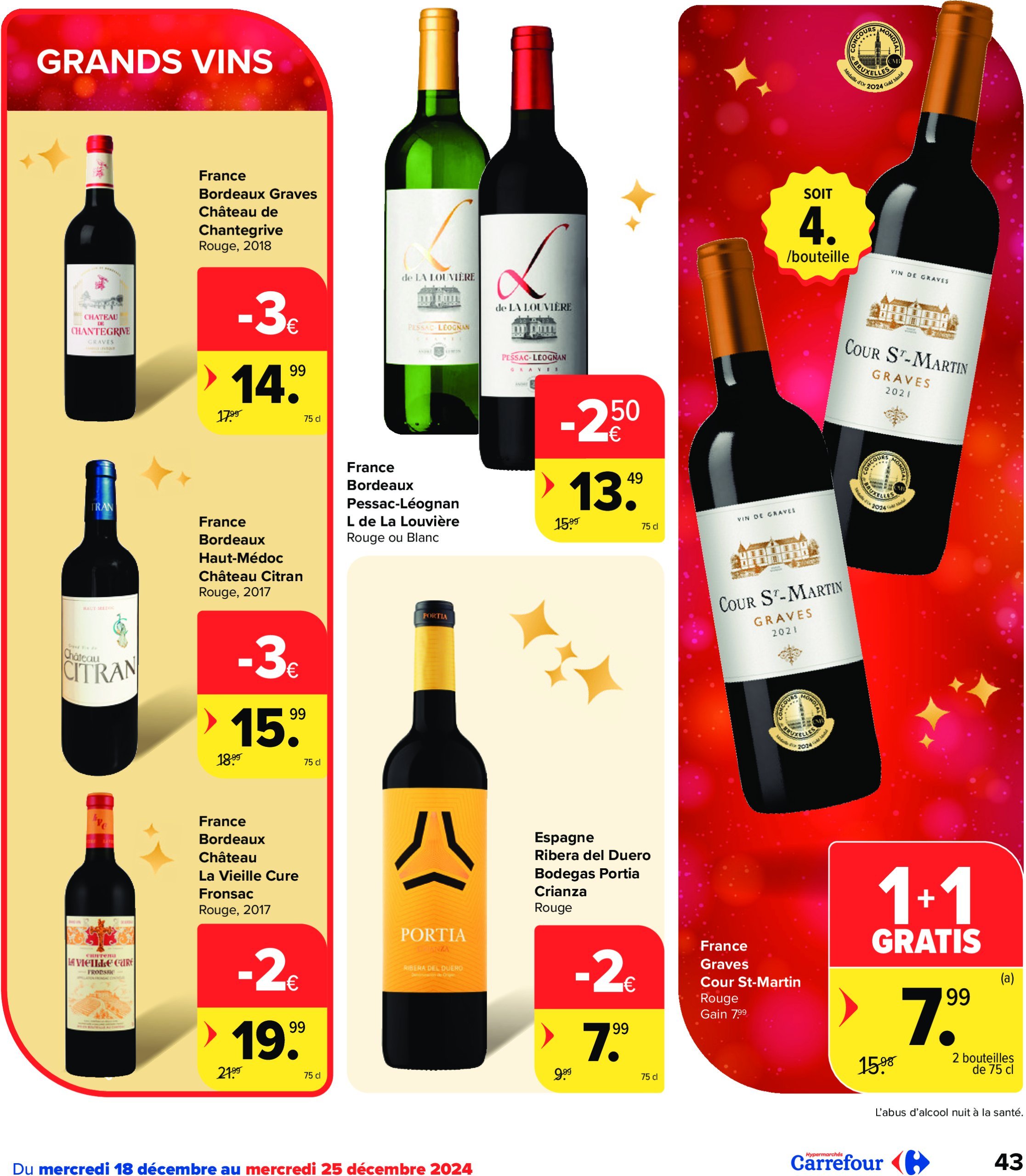 carrefour - Carrefour folder geldig vanaf 18/12 - 25/12 - page: 43