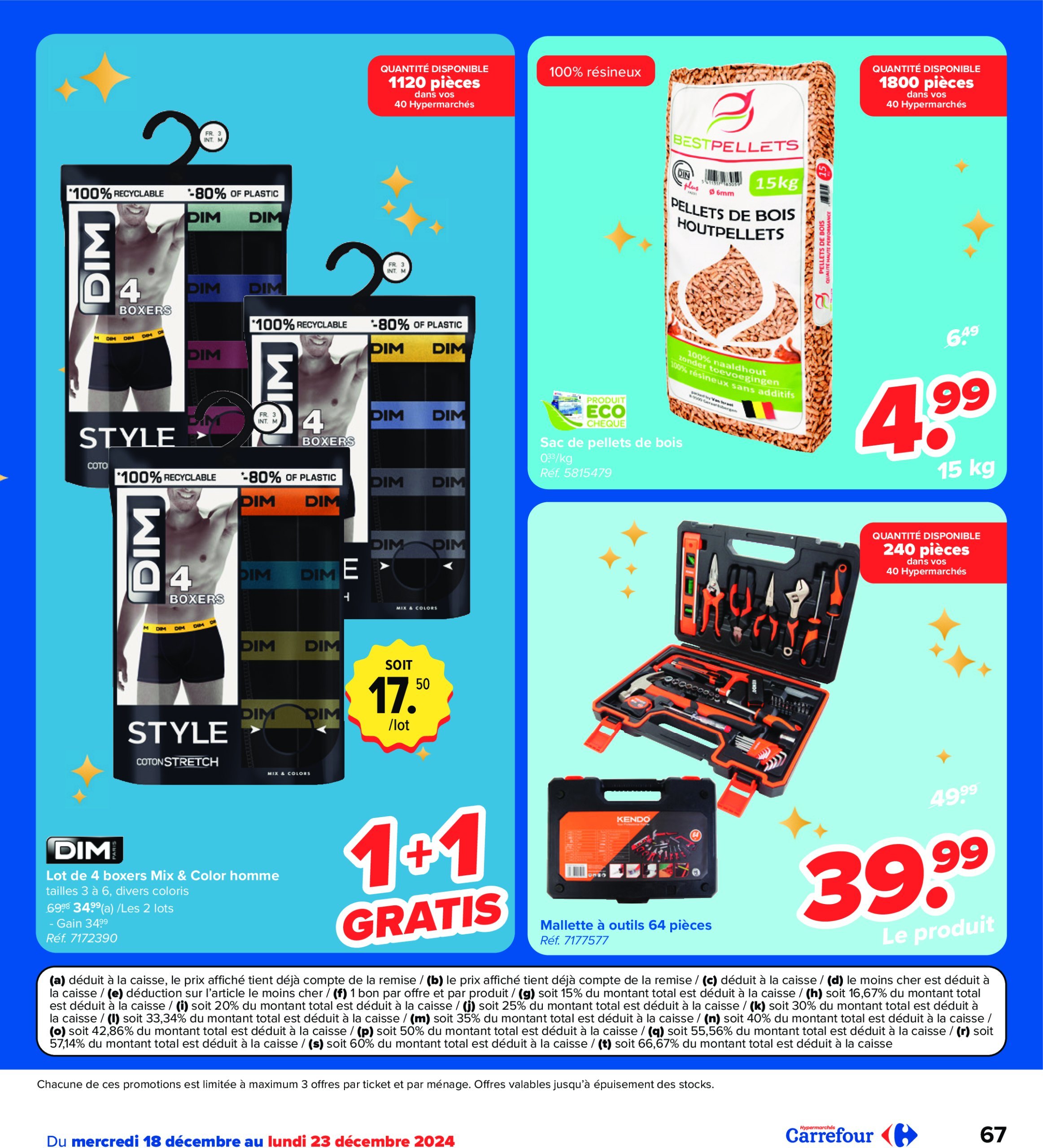 carrefour - Carrefour folder geldig vanaf 18/12 - 25/12 - page: 67