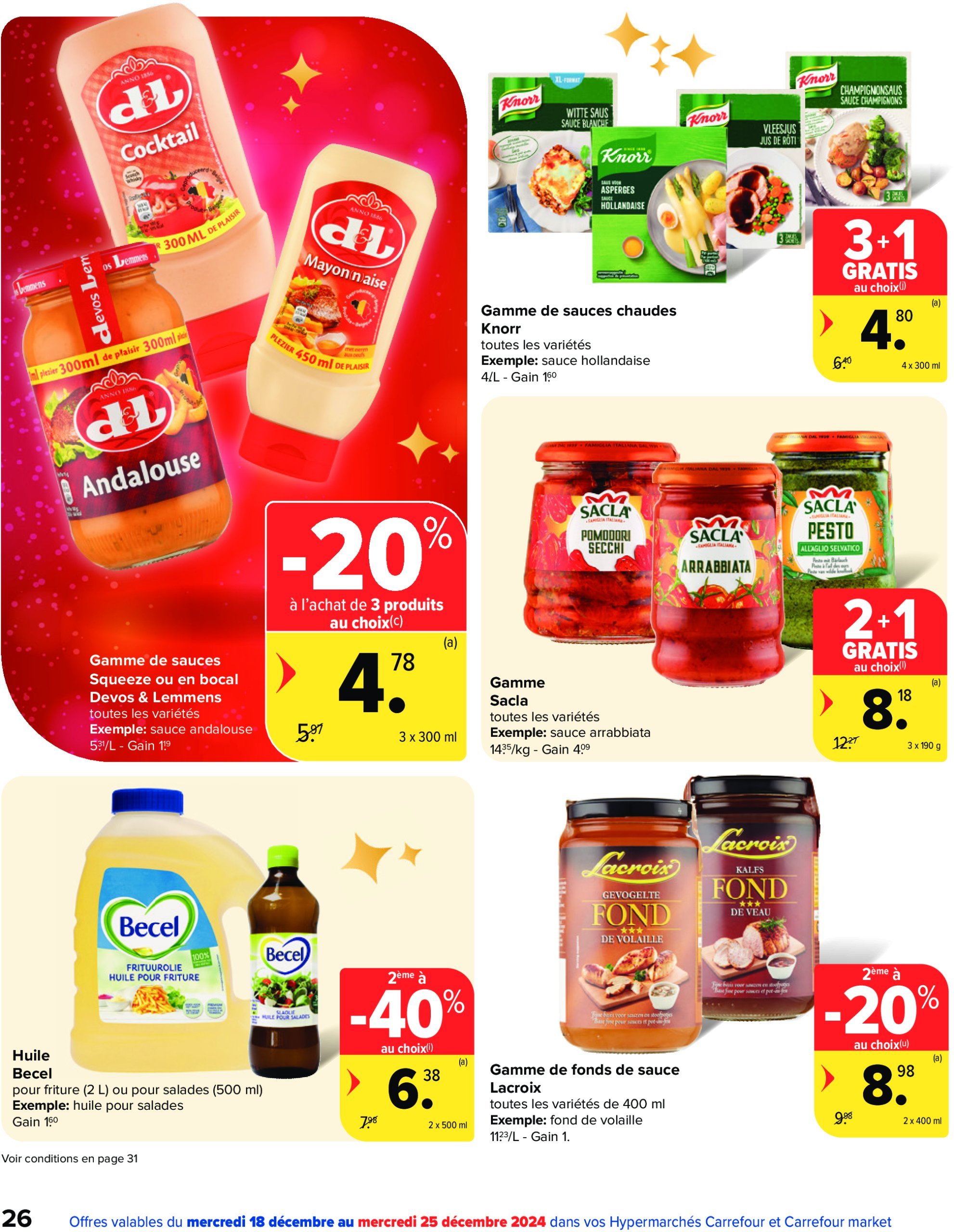 carrefour - Carrefour folder geldig vanaf 18/12 - 25/12 - page: 26