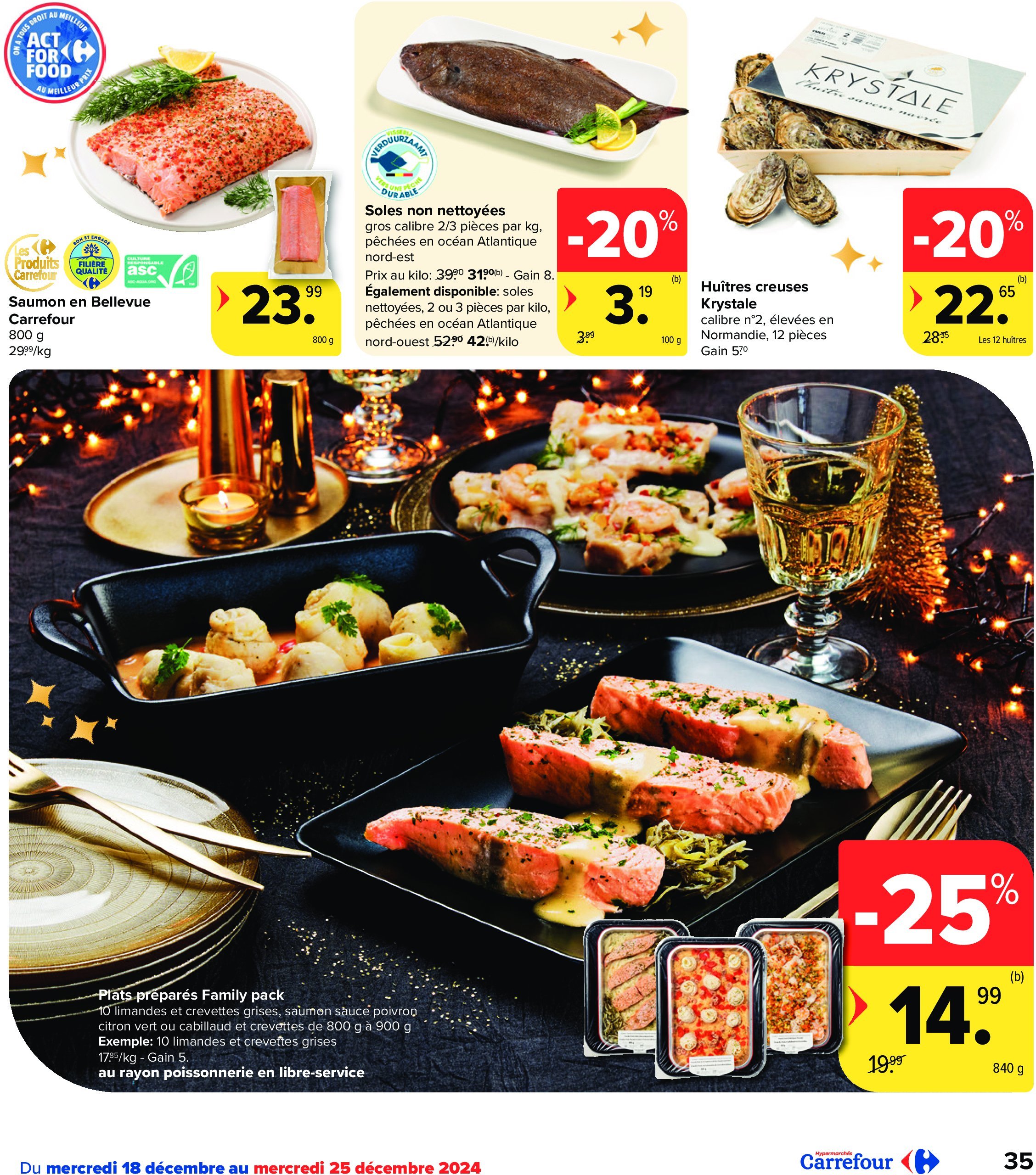 carrefour - Carrefour folder geldig vanaf 18/12 - 25/12 - page: 35