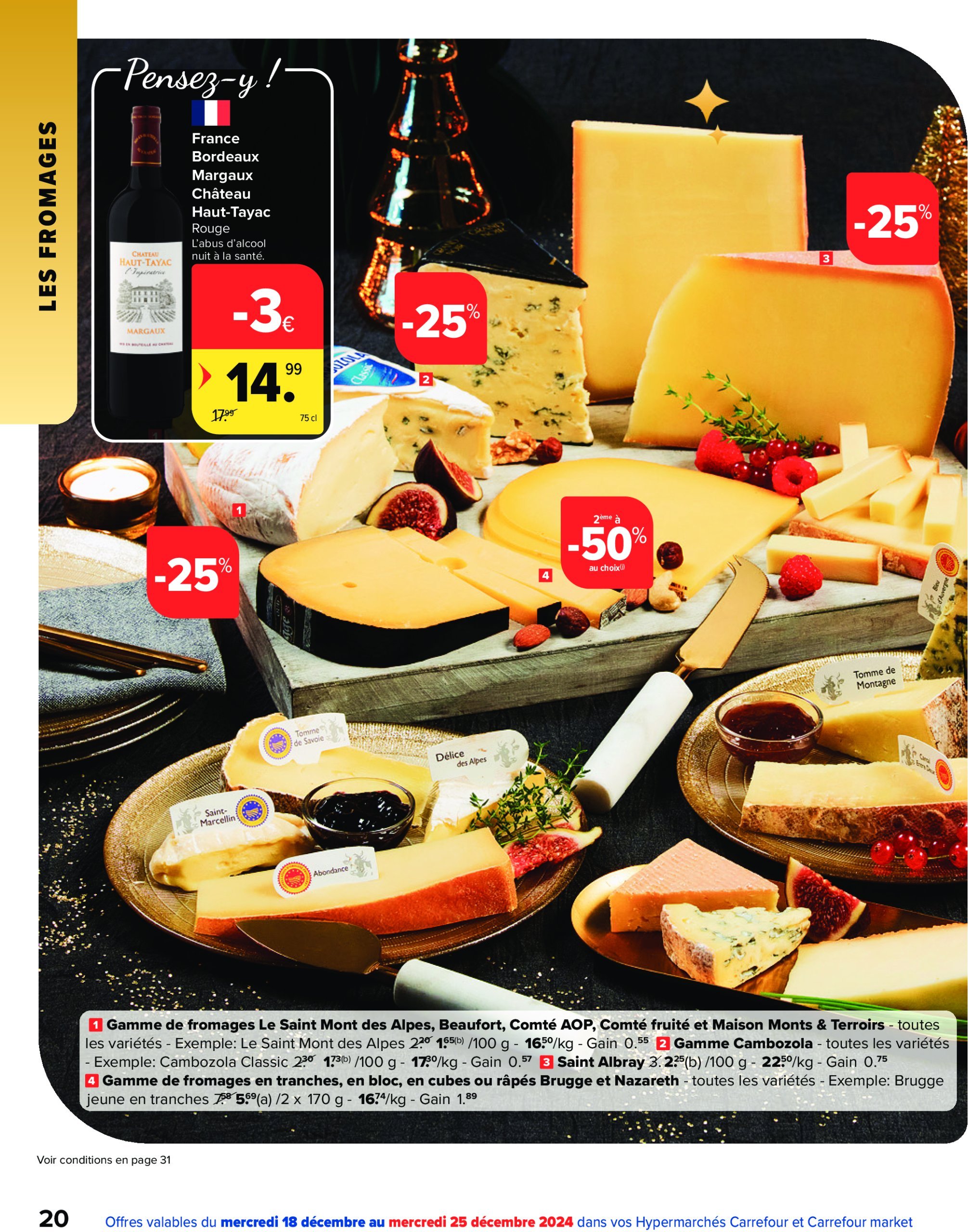 carrefour - Carrefour folder geldig vanaf 18/12 - 25/12 - page: 20