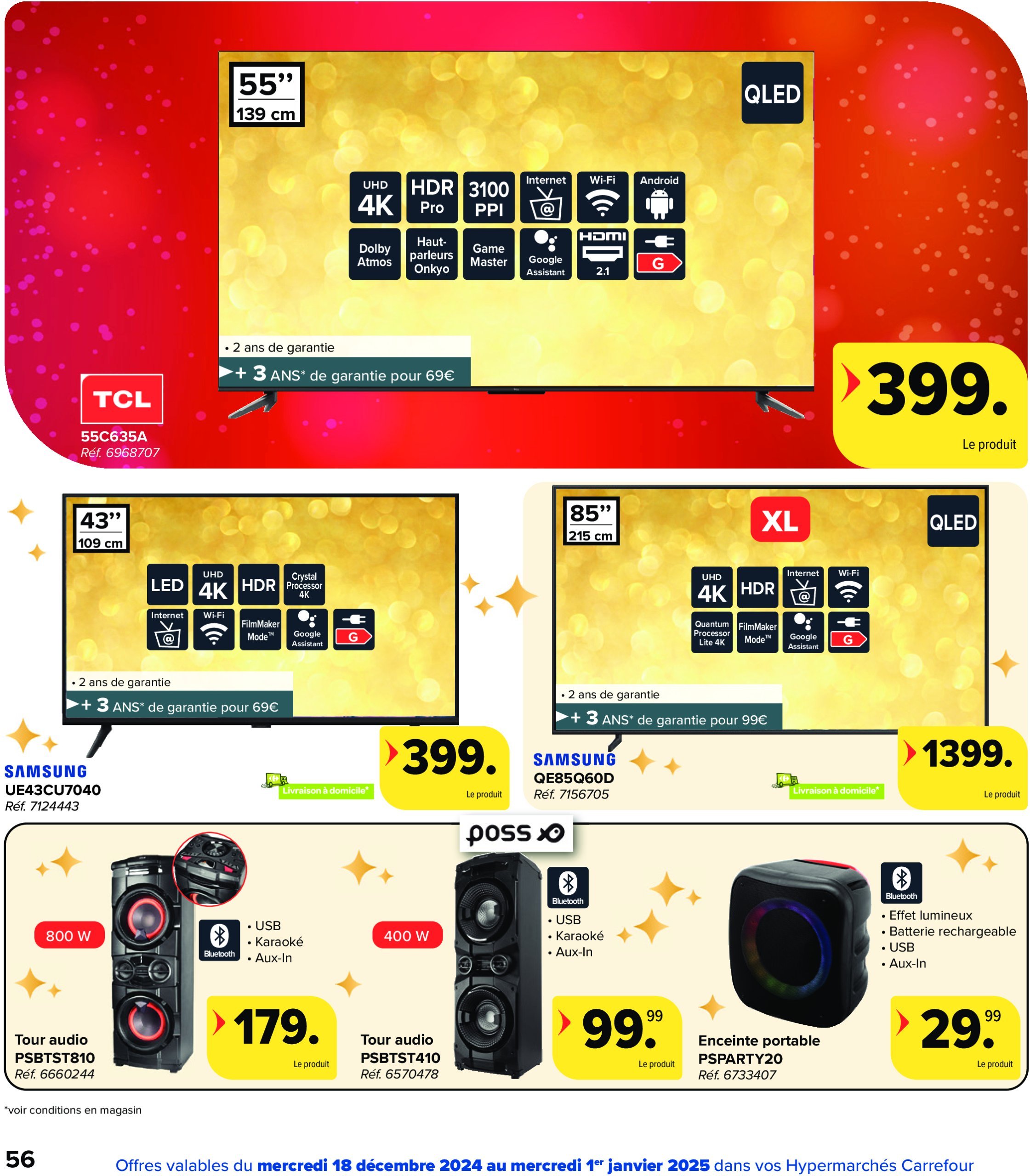 carrefour - Carrefour folder geldig vanaf 18/12 - 25/12 - page: 56