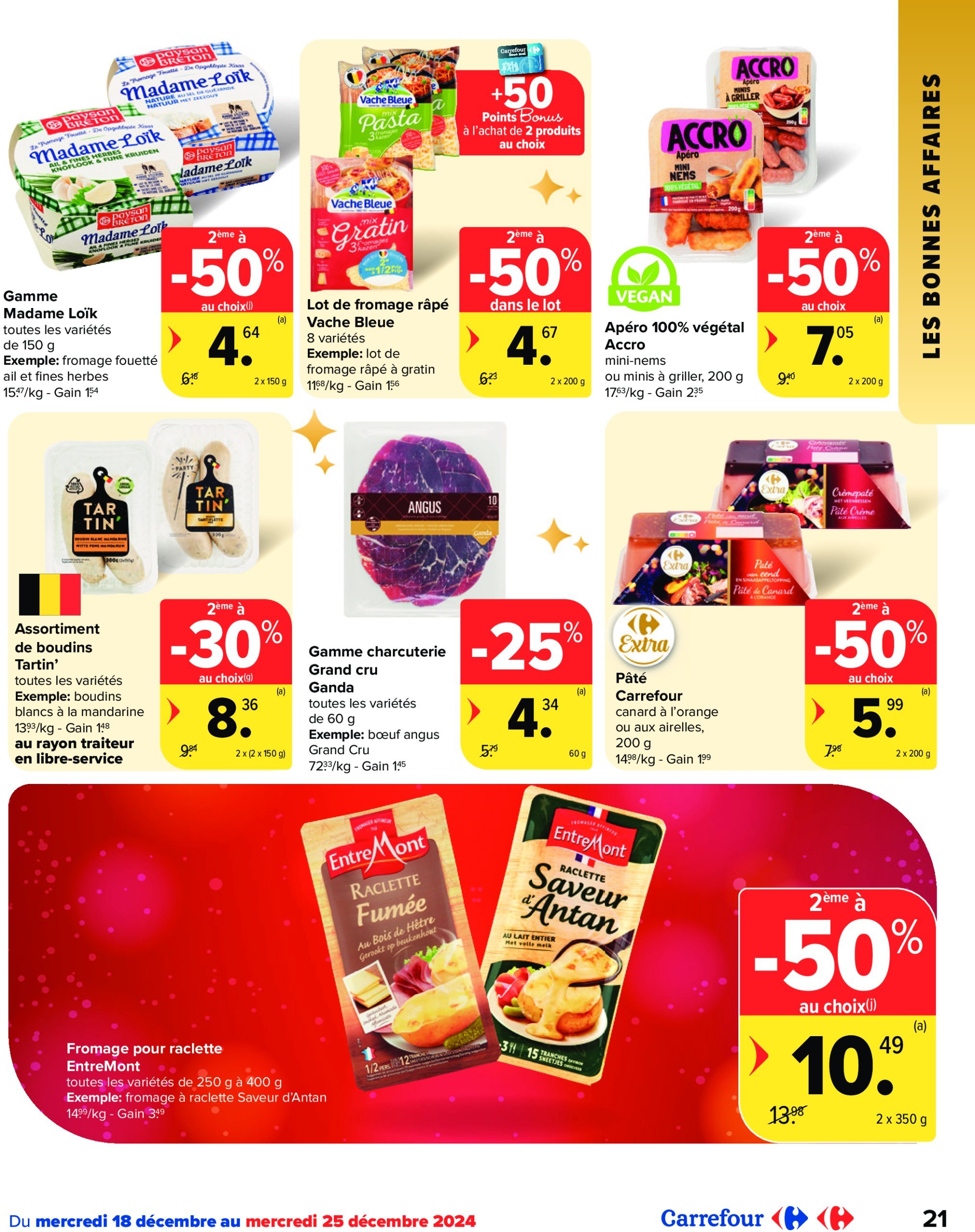 carrefour - Carrefour folder geldig vanaf 18/12 - 25/12 - page: 21