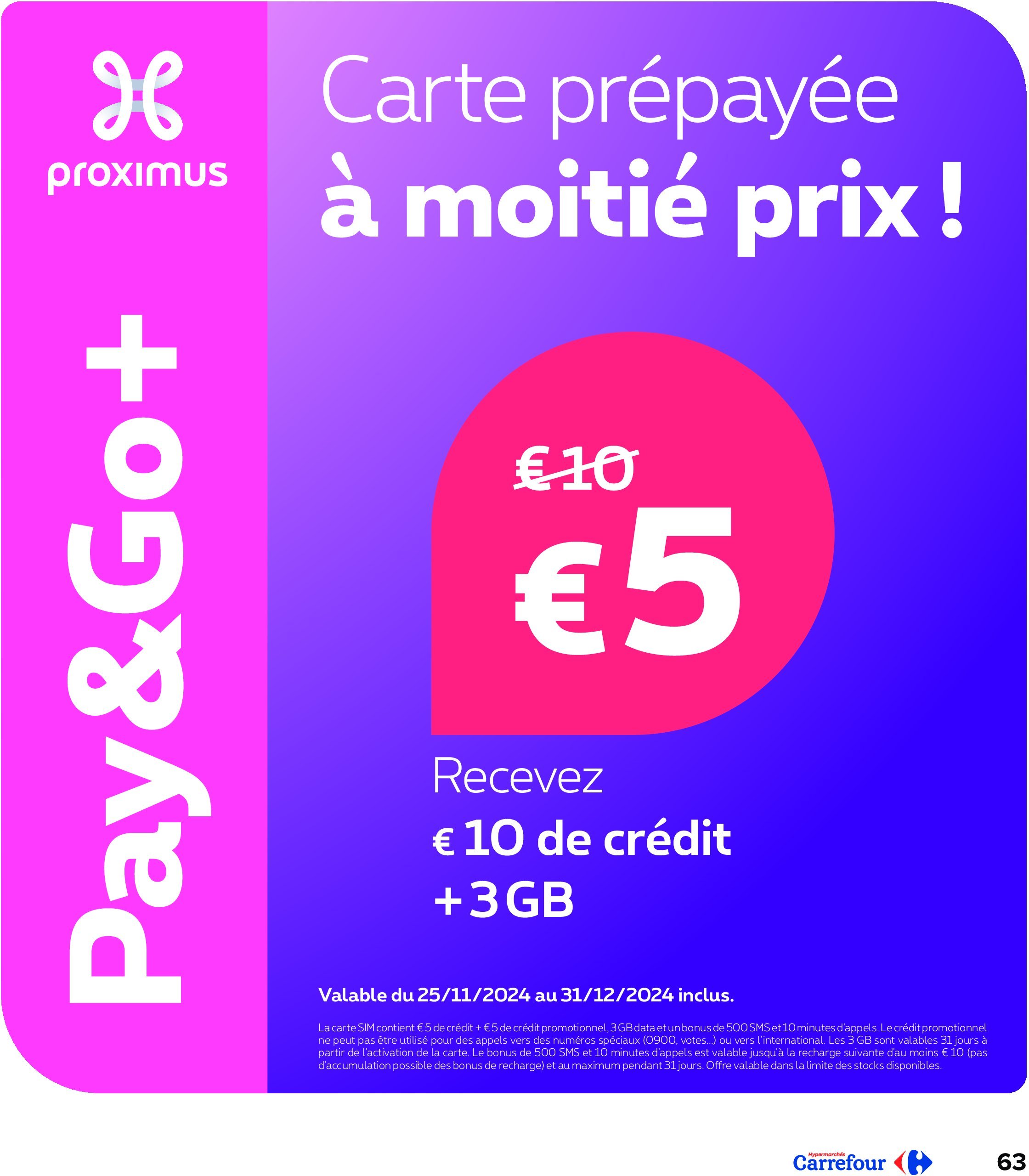 carrefour - Carrefour folder geldig vanaf 18/12 - 25/12 - page: 63