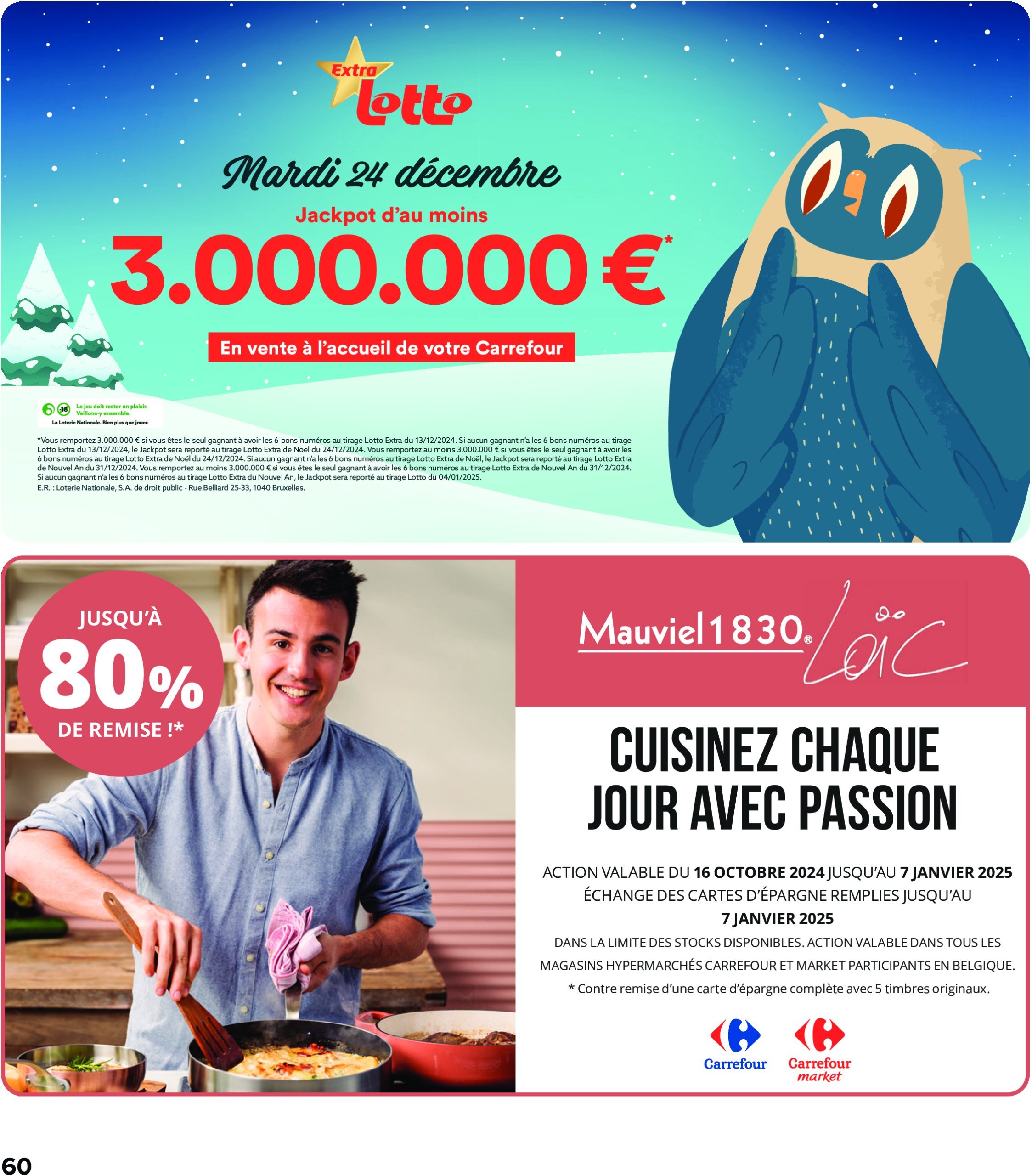 carrefour - Carrefour folder geldig vanaf 18/12 - 25/12 - page: 60