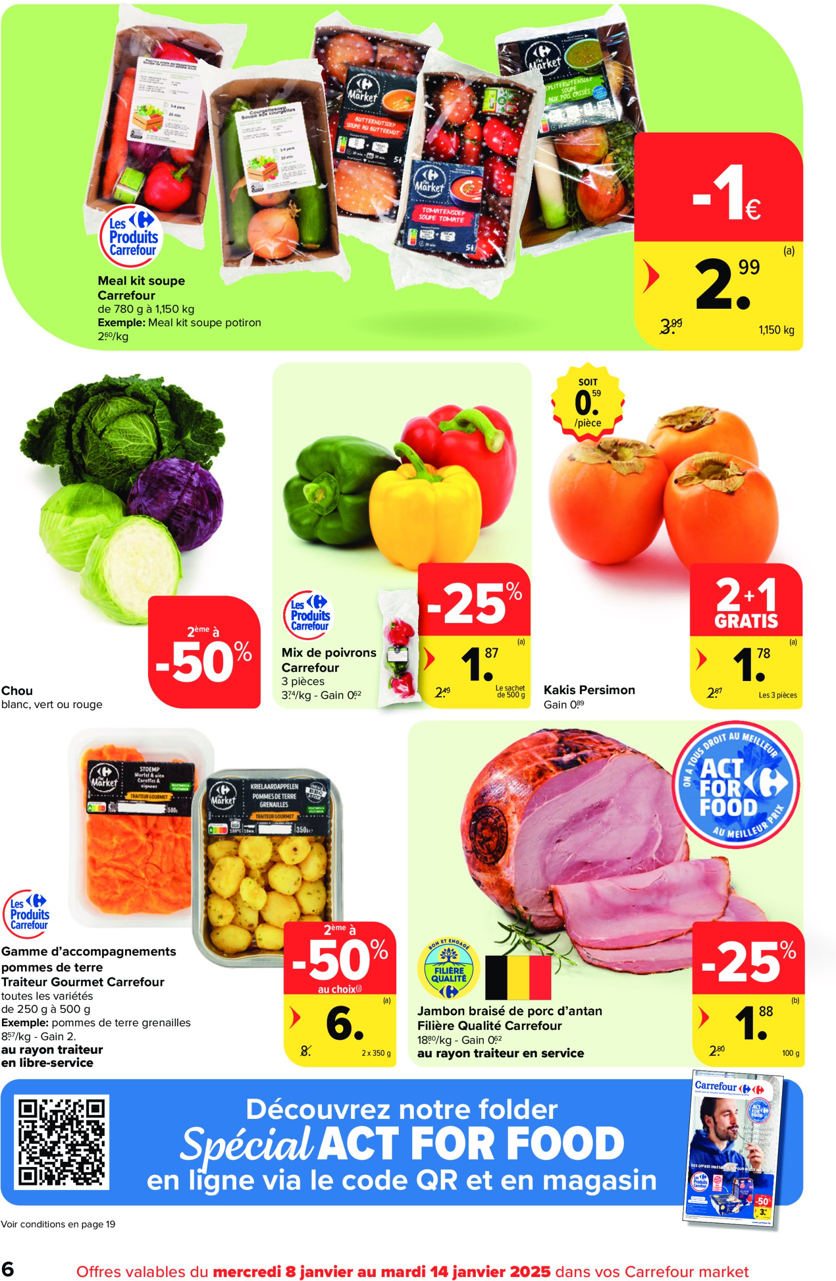 carrefour - Carrefour Market folder geldig vanaf 08/01 - 14/01 - page: 6