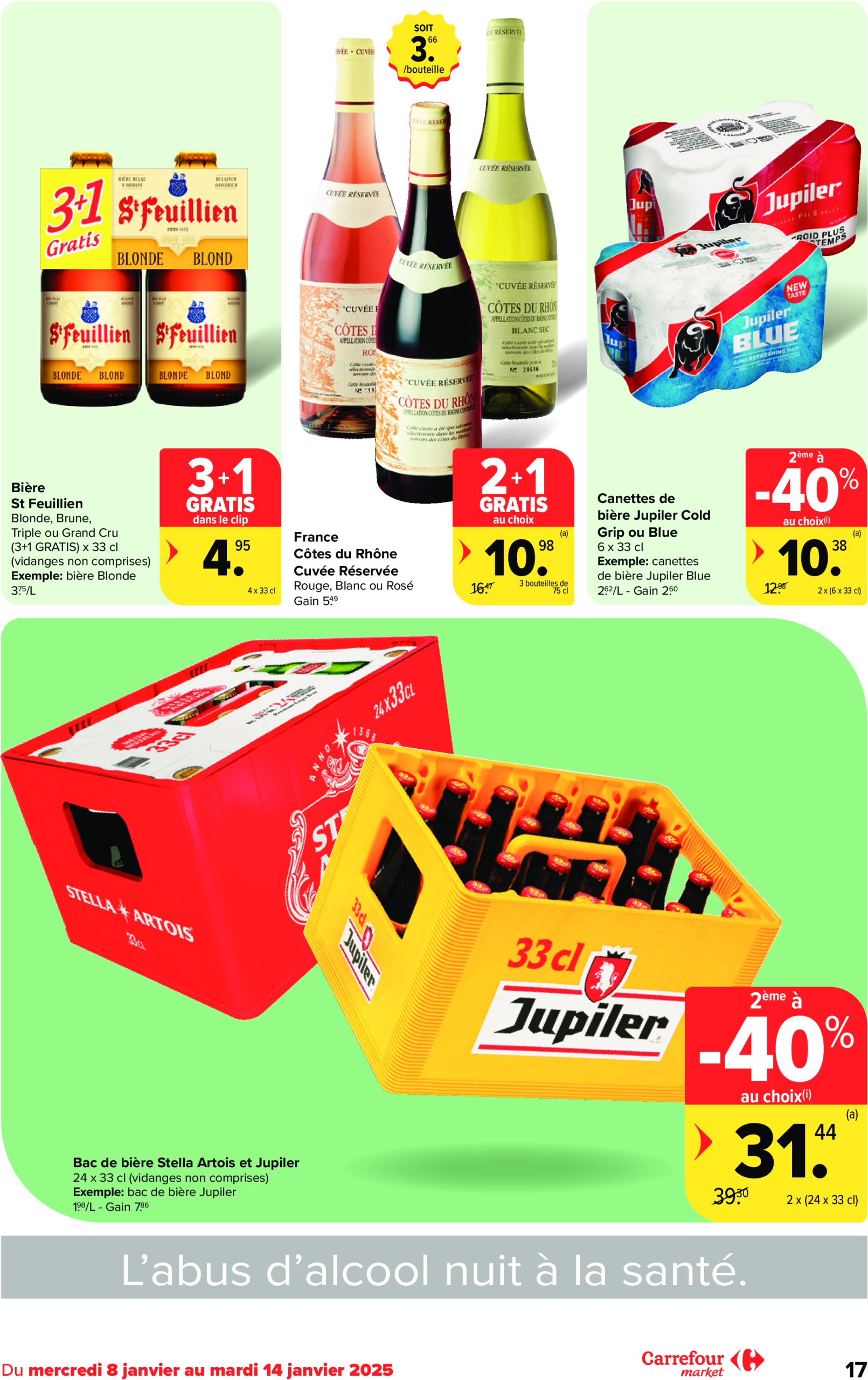 carrefour - Carrefour Market folder geldig vanaf 08/01 - 14/01 - page: 17