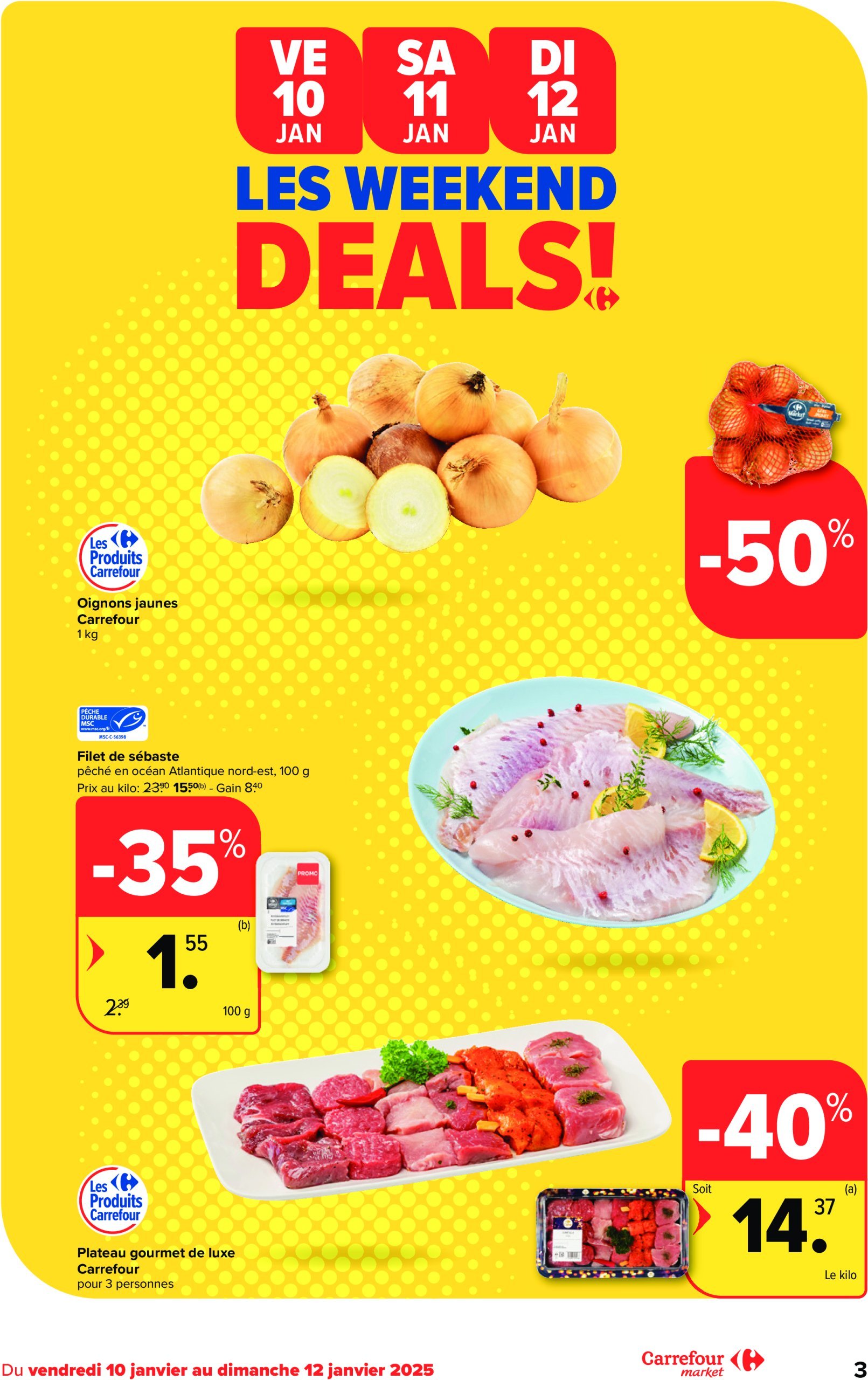 carrefour - Carrefour Market folder geldig vanaf 08/01 - 14/01 - page: 3