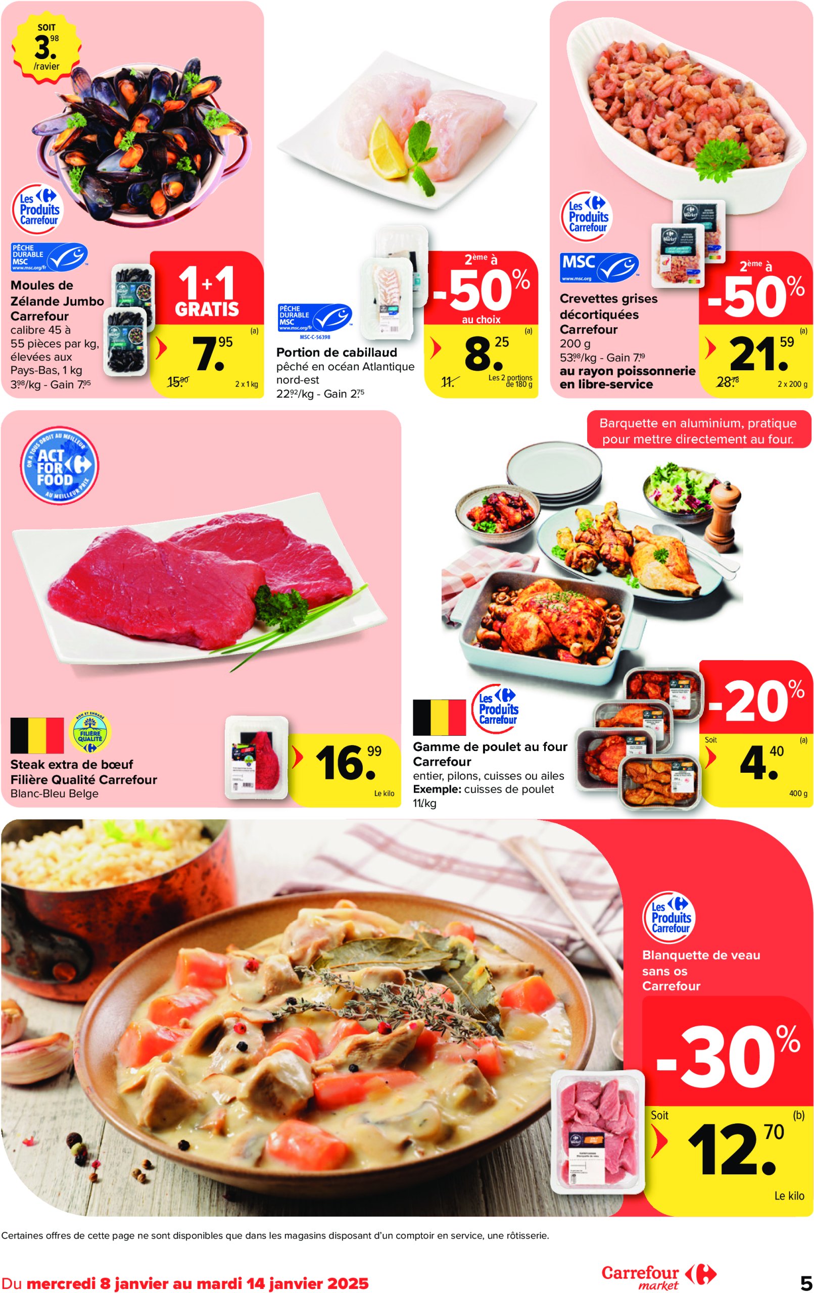 carrefour - Carrefour Market folder geldig vanaf 08/01 - 14/01 - page: 5