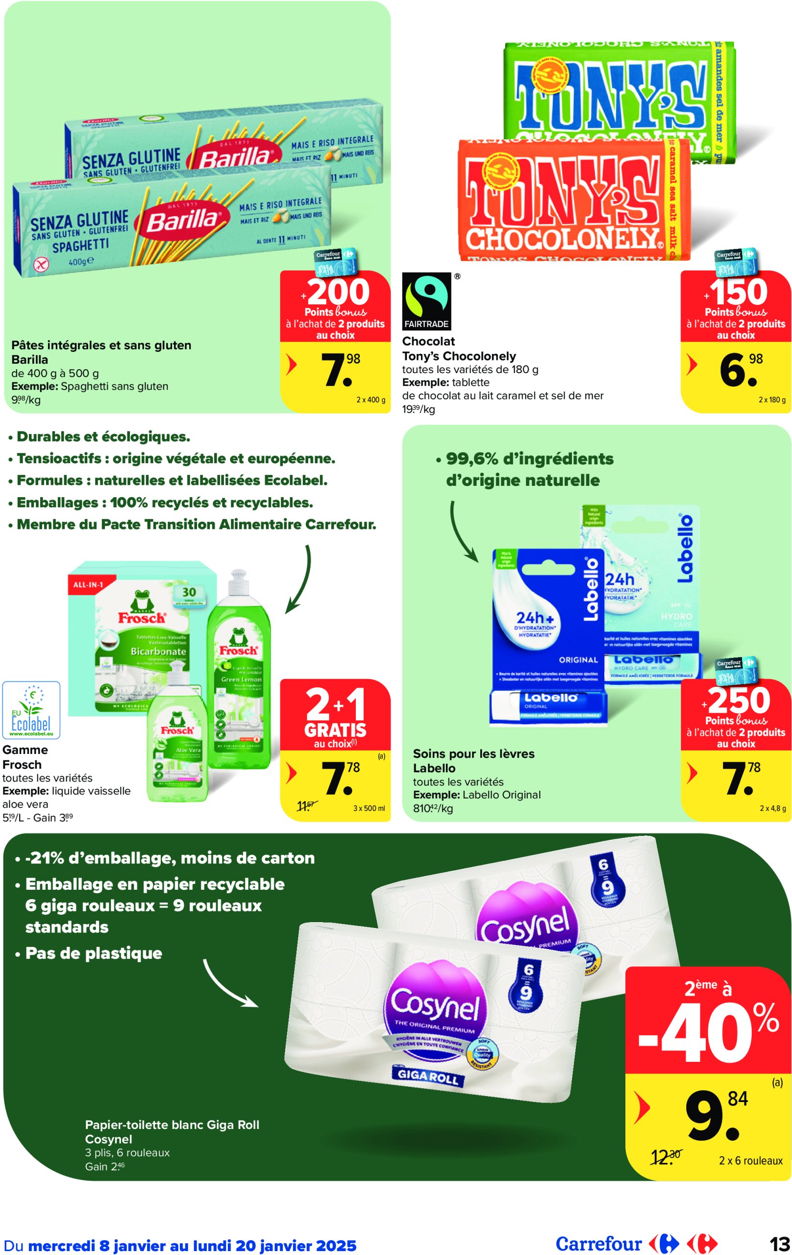 carrefour - Carrefour - Act for food folder geldig vanaf 08/01 - 20/01 - page: 13