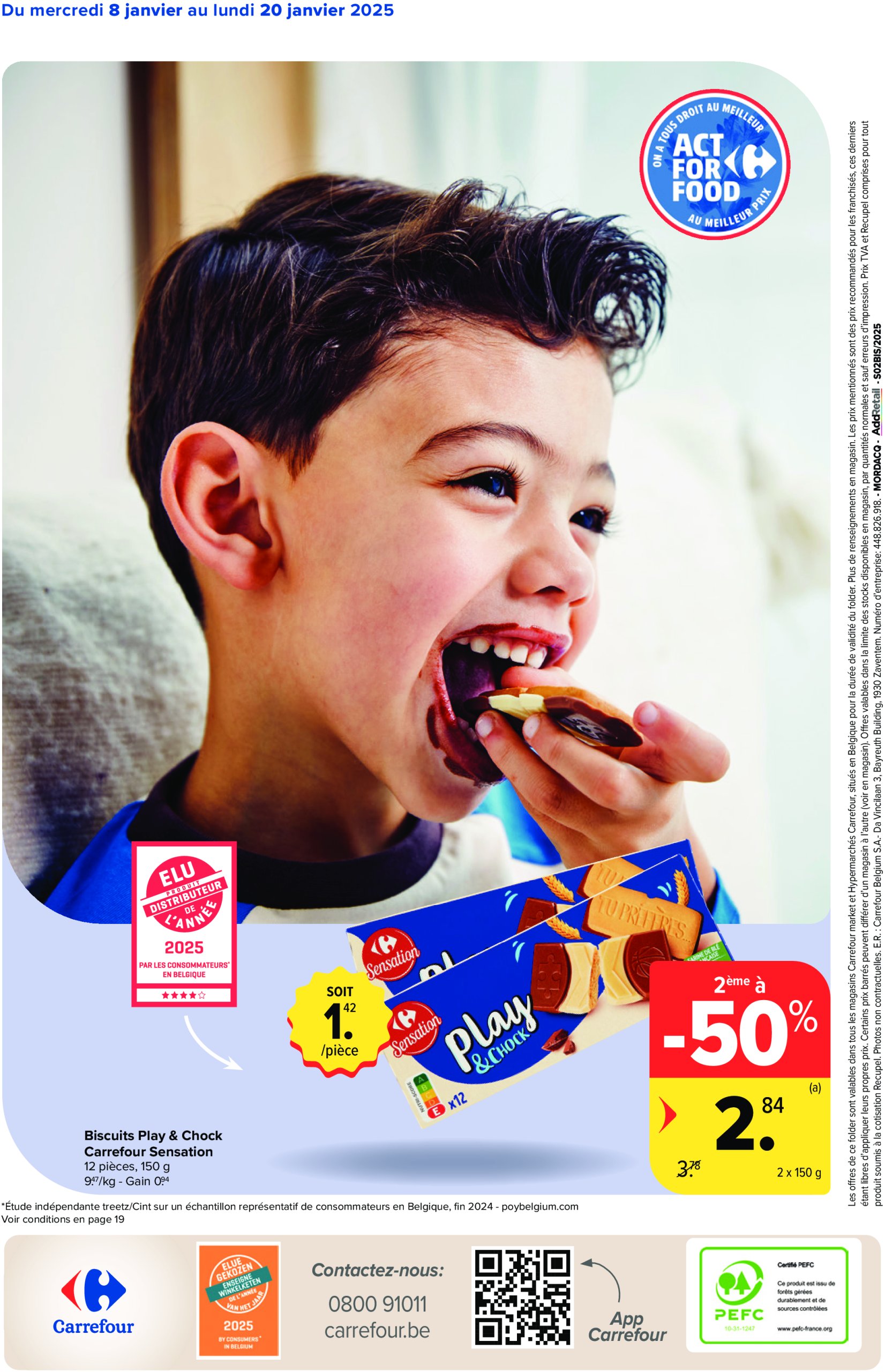 carrefour - Carrefour - Act for food folder geldig vanaf 08/01 - 20/01 - page: 20