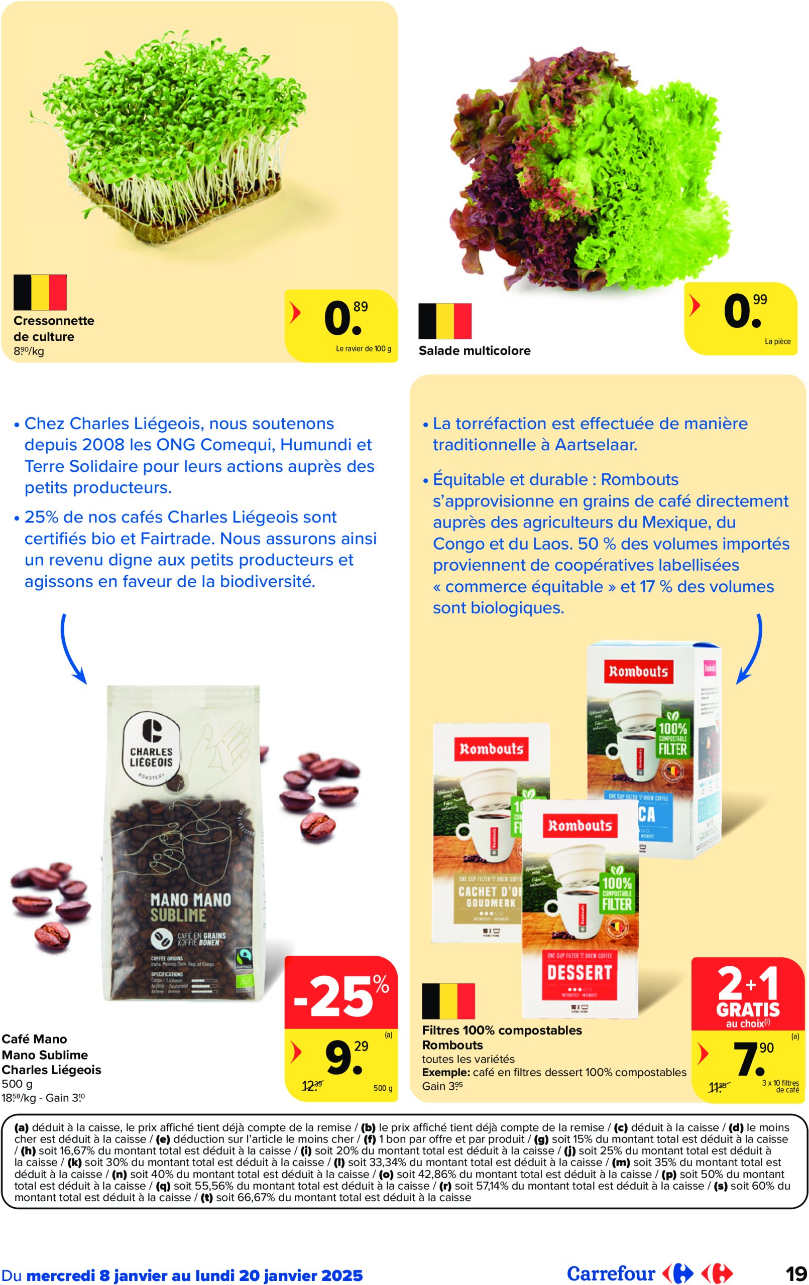 carrefour - Carrefour - Act for food folder geldig vanaf 08/01 - 20/01 - page: 19