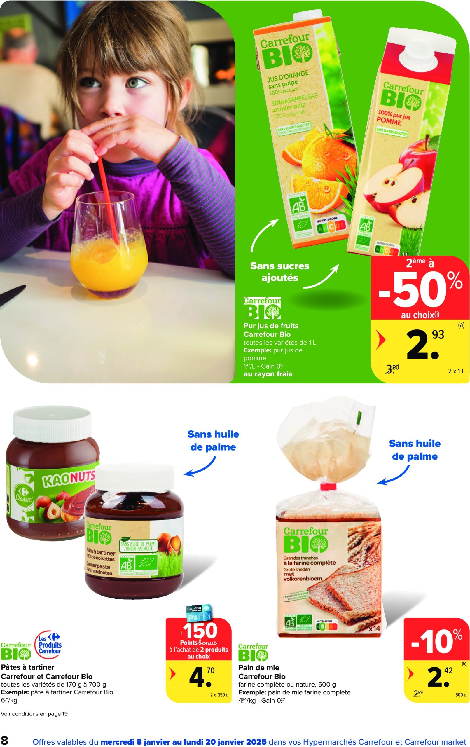 carrefour - Carrefour - Act for food folder geldig vanaf 08/01 - 20/01 - page: 8