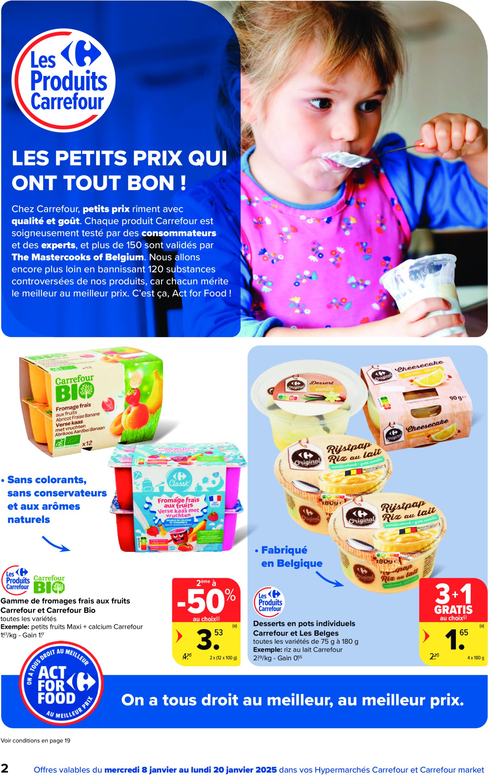 carrefour - Carrefour - Act for food folder geldig vanaf 08/01 - 20/01 - page: 2