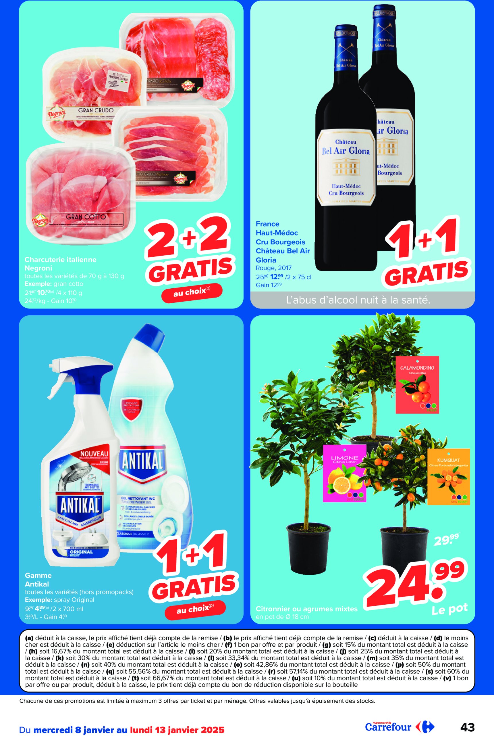 carrefour - Carrefour Hypermarchés folder geldig vanaf 08/01 - 20/01 - page: 43