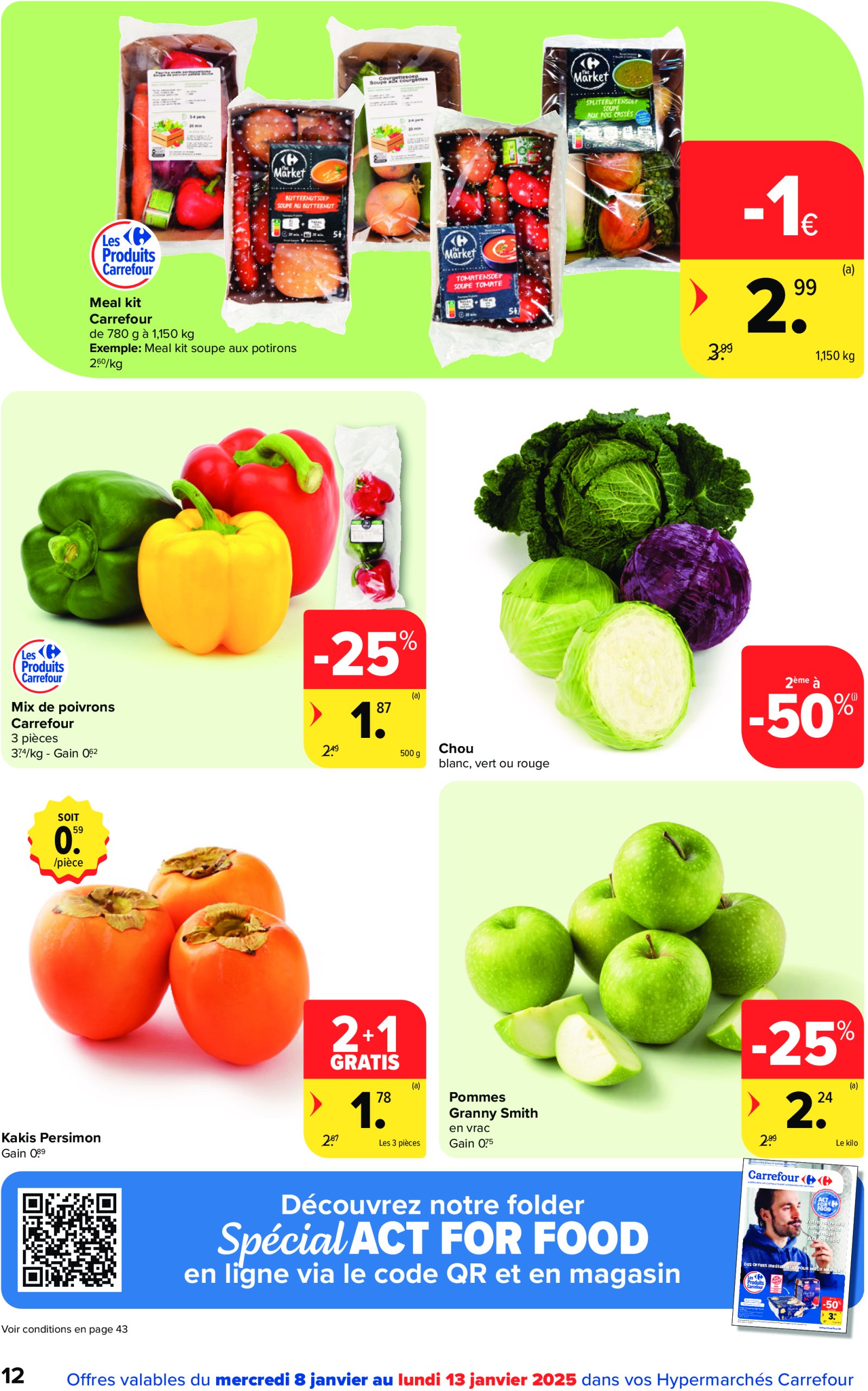 carrefour - Carrefour Hypermarchés folder geldig vanaf 08/01 - 20/01 - page: 12