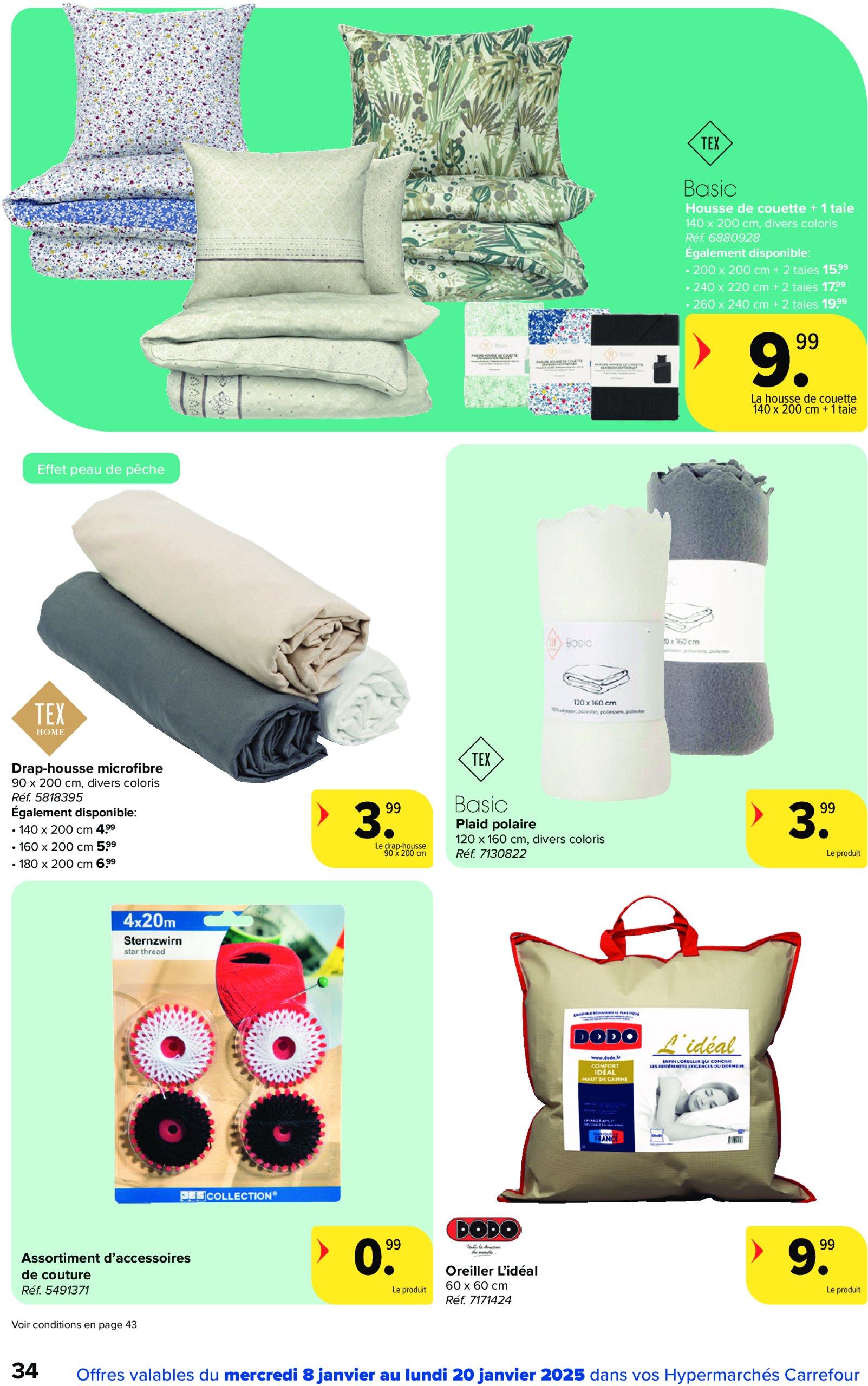 carrefour - Carrefour Hypermarchés folder geldig vanaf 08/01 - 20/01 - page: 34