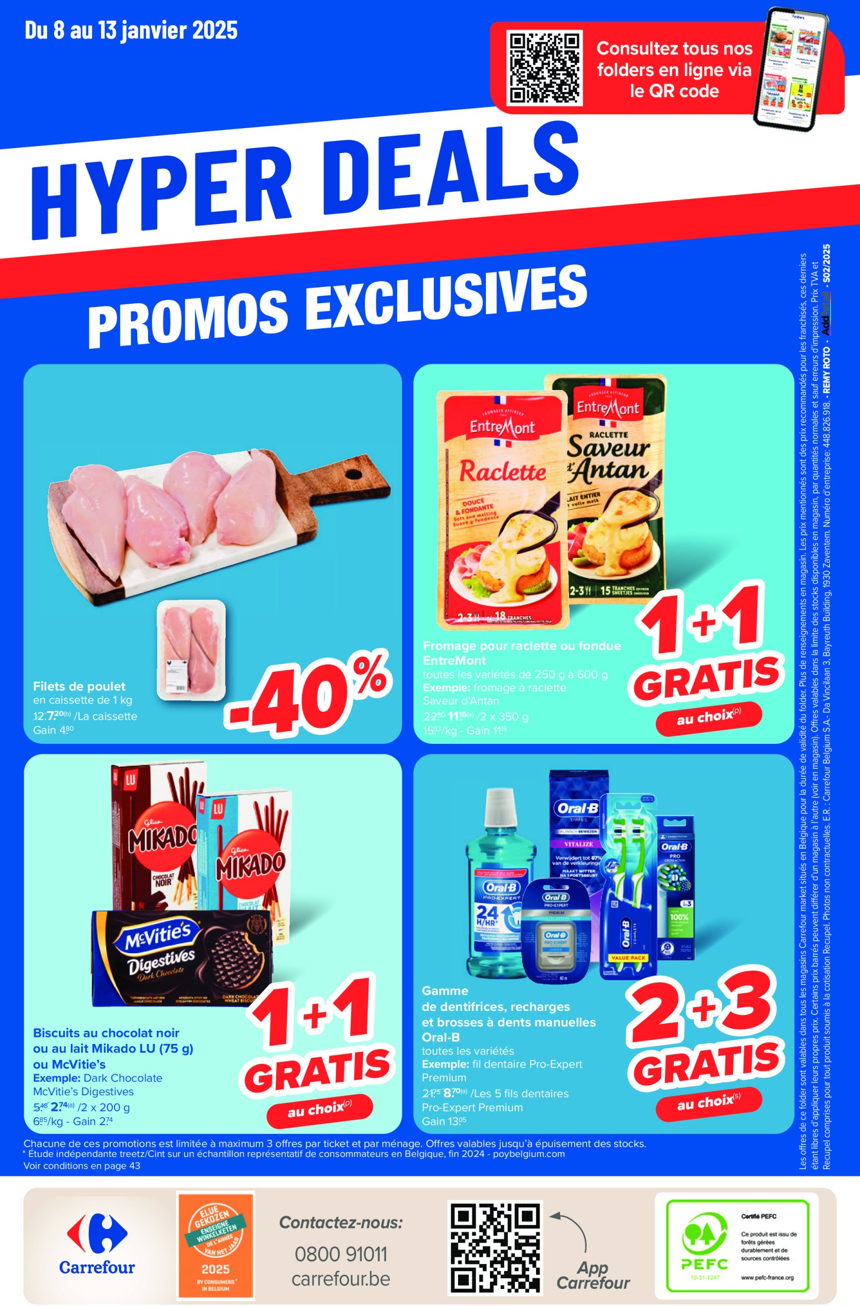 carrefour - Carrefour Hypermarchés folder geldig vanaf 08/01 - 20/01 - page: 44