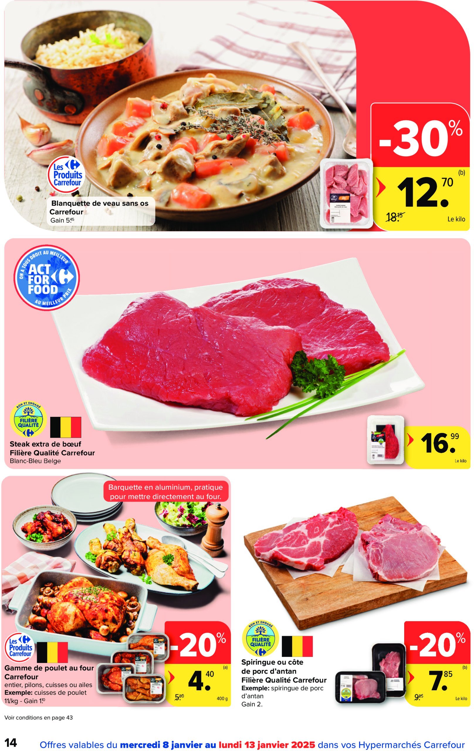 carrefour - Carrefour Hypermarchés folder geldig vanaf 08/01 - 20/01 - page: 14