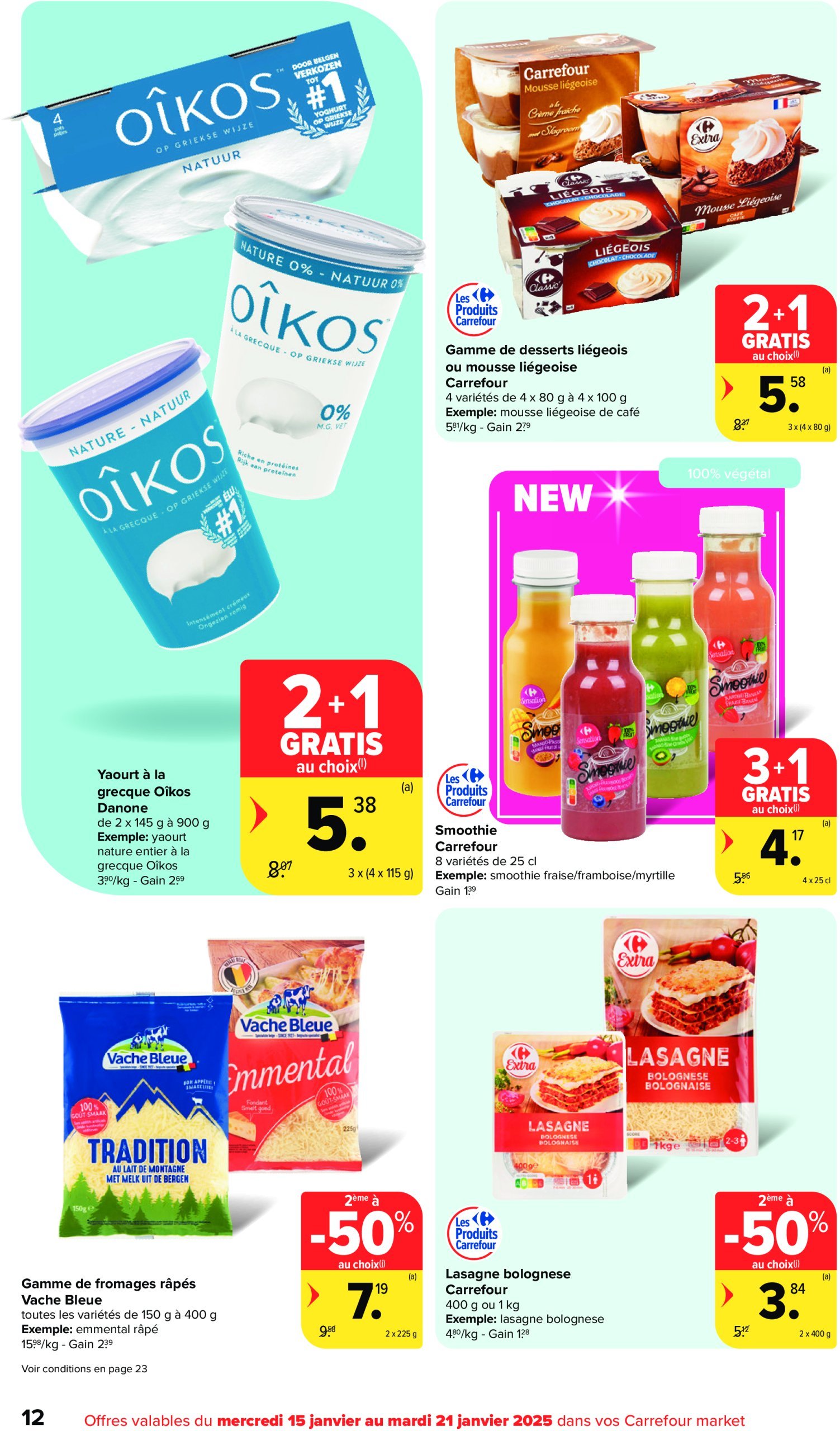 carrefour - Carrefour Market folder geldig vanaf 15/01 - 21/01 - page: 12