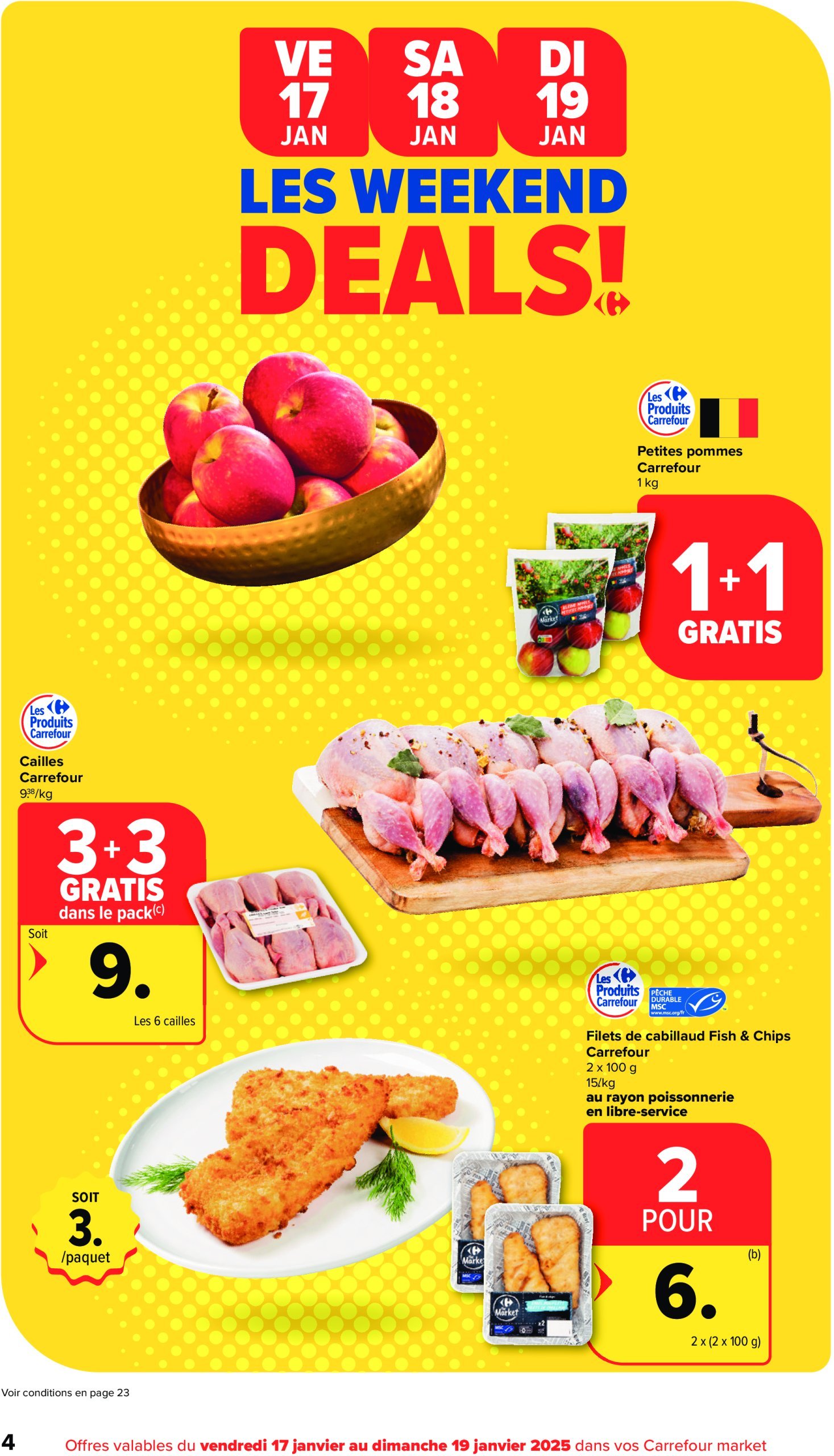 carrefour - Carrefour Market folder geldig vanaf 15/01 - 21/01 - page: 4