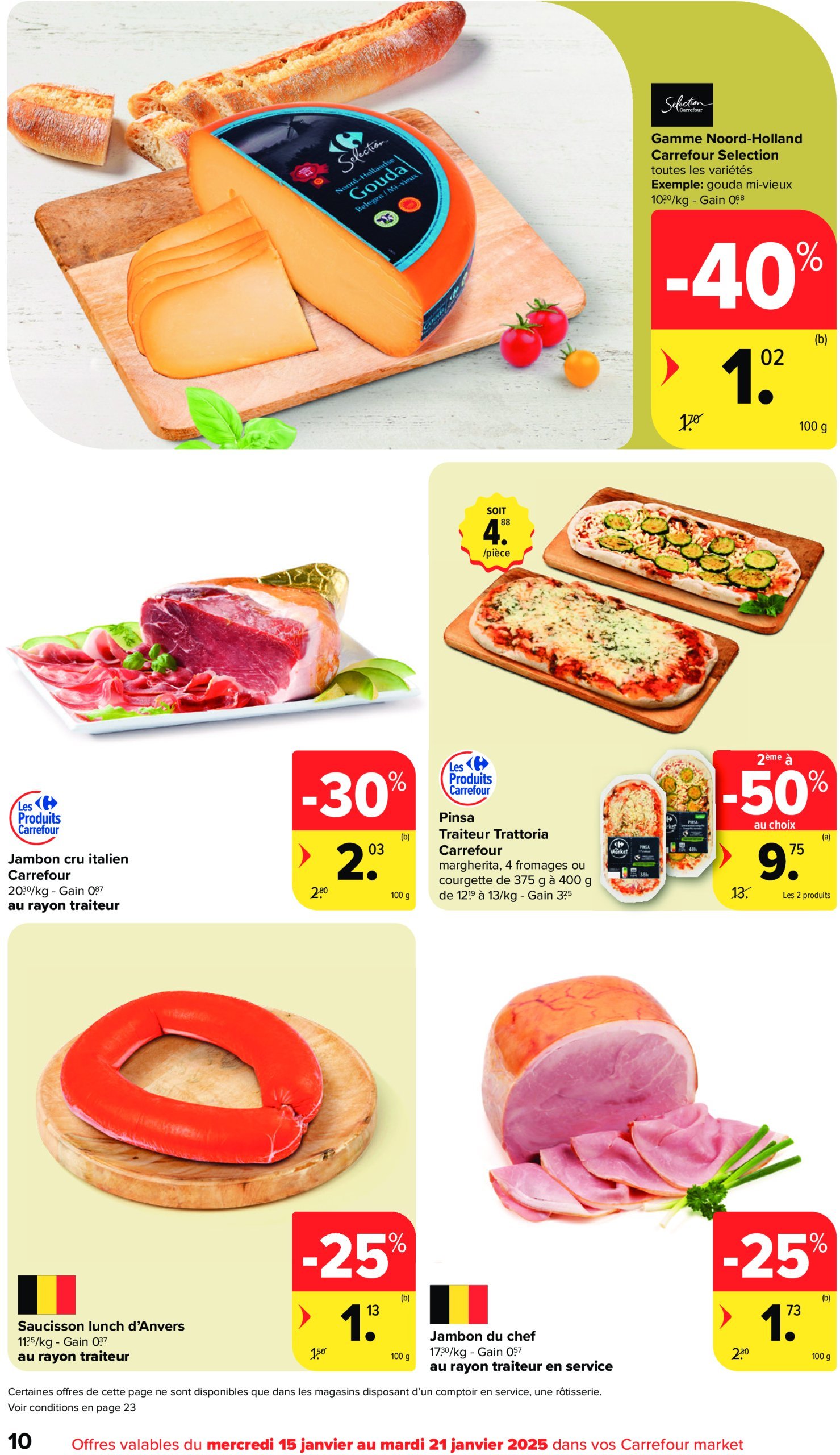 carrefour - Carrefour Market folder geldig vanaf 15/01 - 21/01 - page: 10