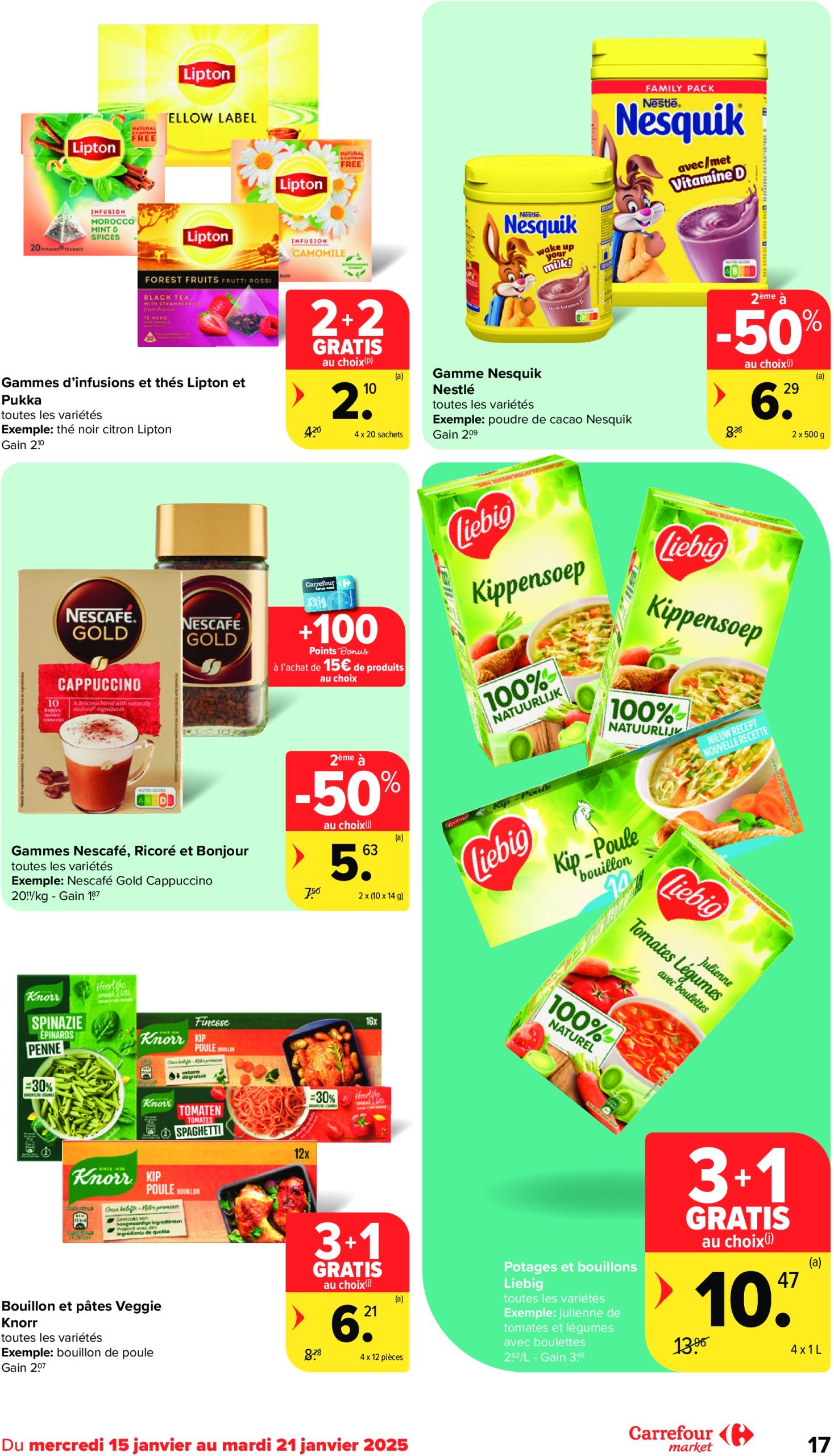 carrefour - Carrefour Market folder geldig vanaf 15/01 - 21/01 - page: 17