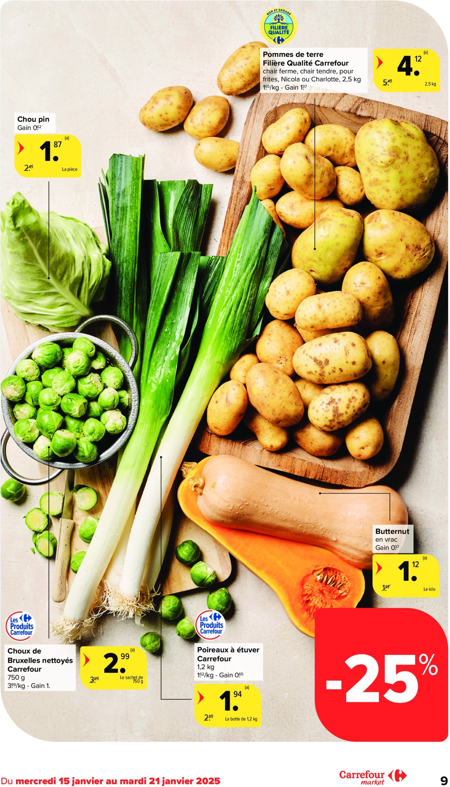 carrefour - Carrefour Market folder geldig vanaf 15/01 - 21/01 - page: 9