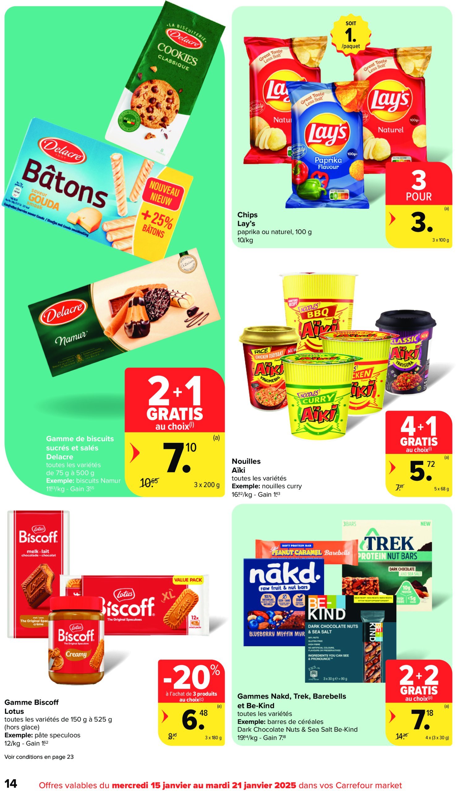 carrefour - Carrefour Market folder geldig vanaf 15/01 - 21/01 - page: 14