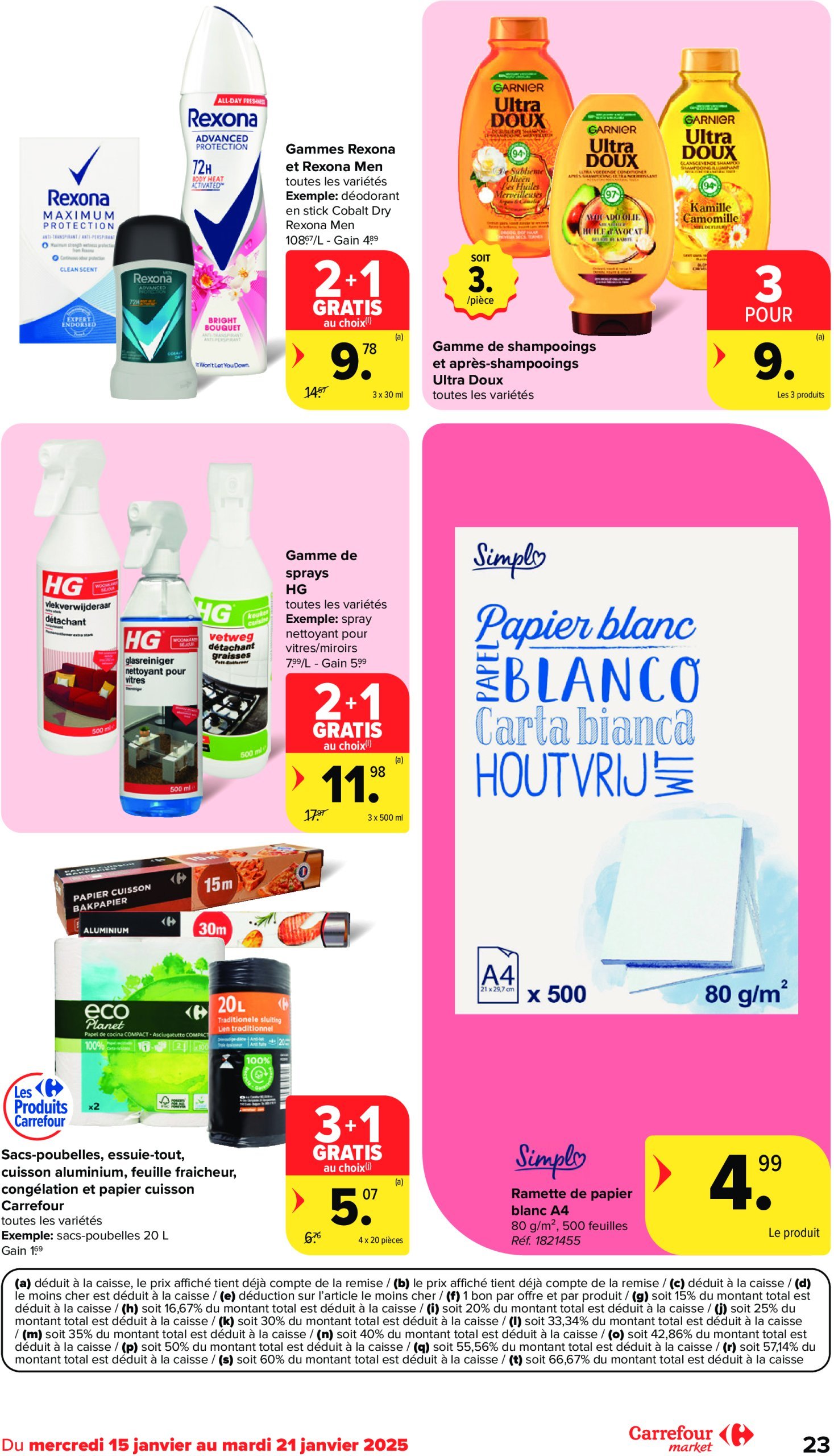 carrefour - Carrefour Market folder geldig vanaf 15/01 - 21/01 - page: 23