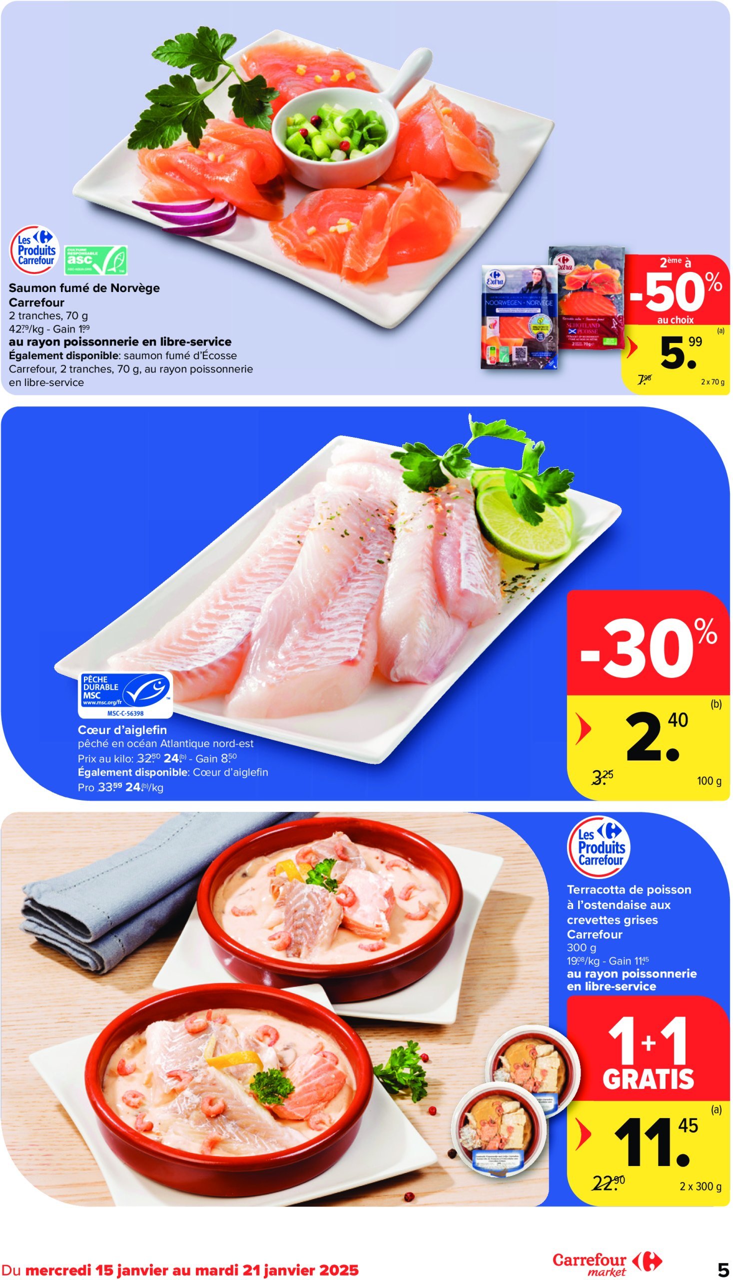 carrefour - Carrefour Market folder geldig vanaf 15/01 - 21/01 - page: 5