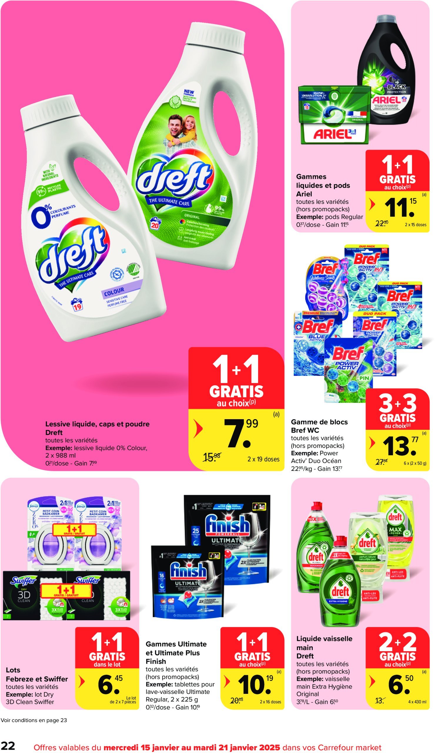 carrefour - Carrefour Market folder geldig vanaf 15/01 - 21/01 - page: 22