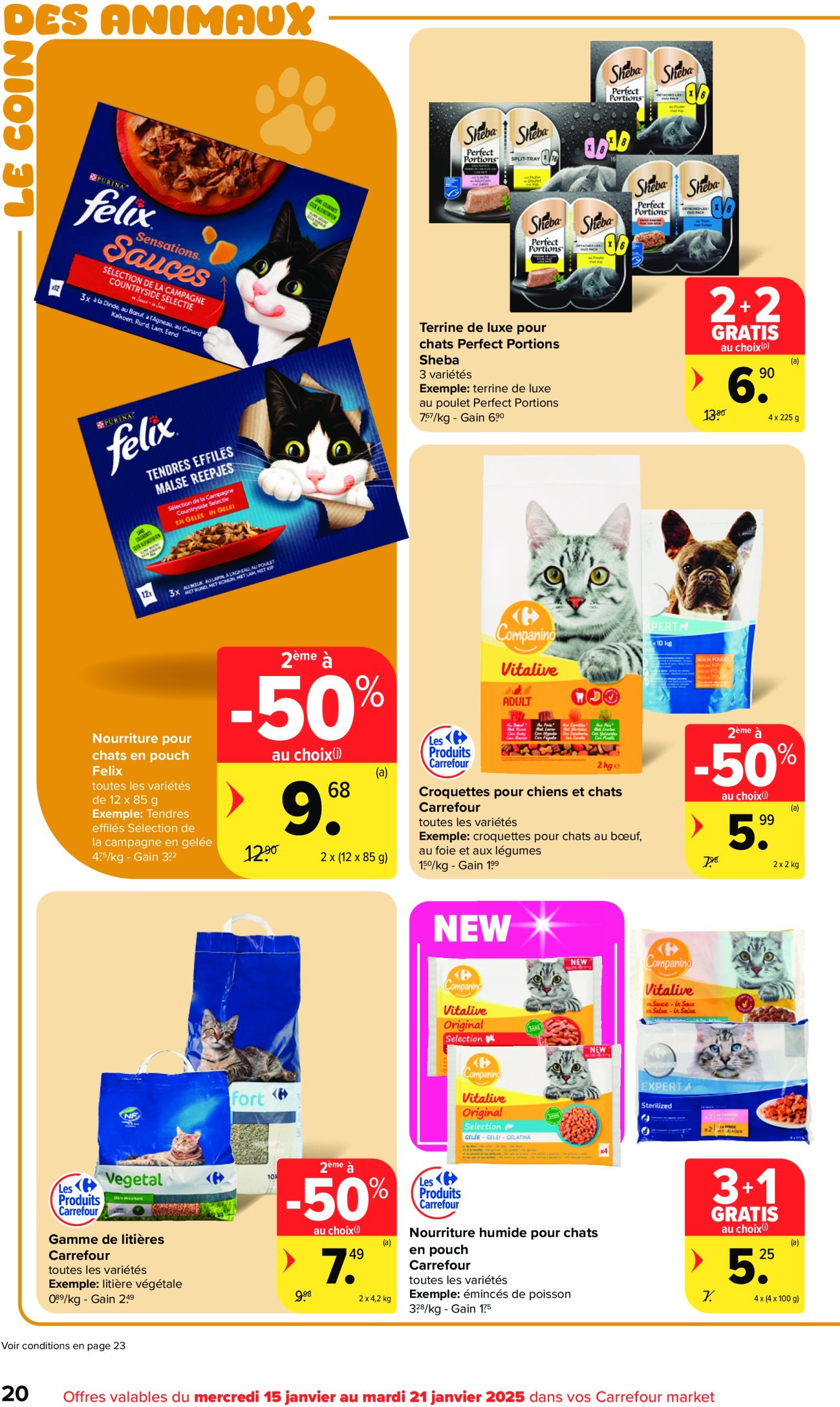 carrefour - Carrefour Market folder geldig vanaf 15/01 - 21/01 - page: 20