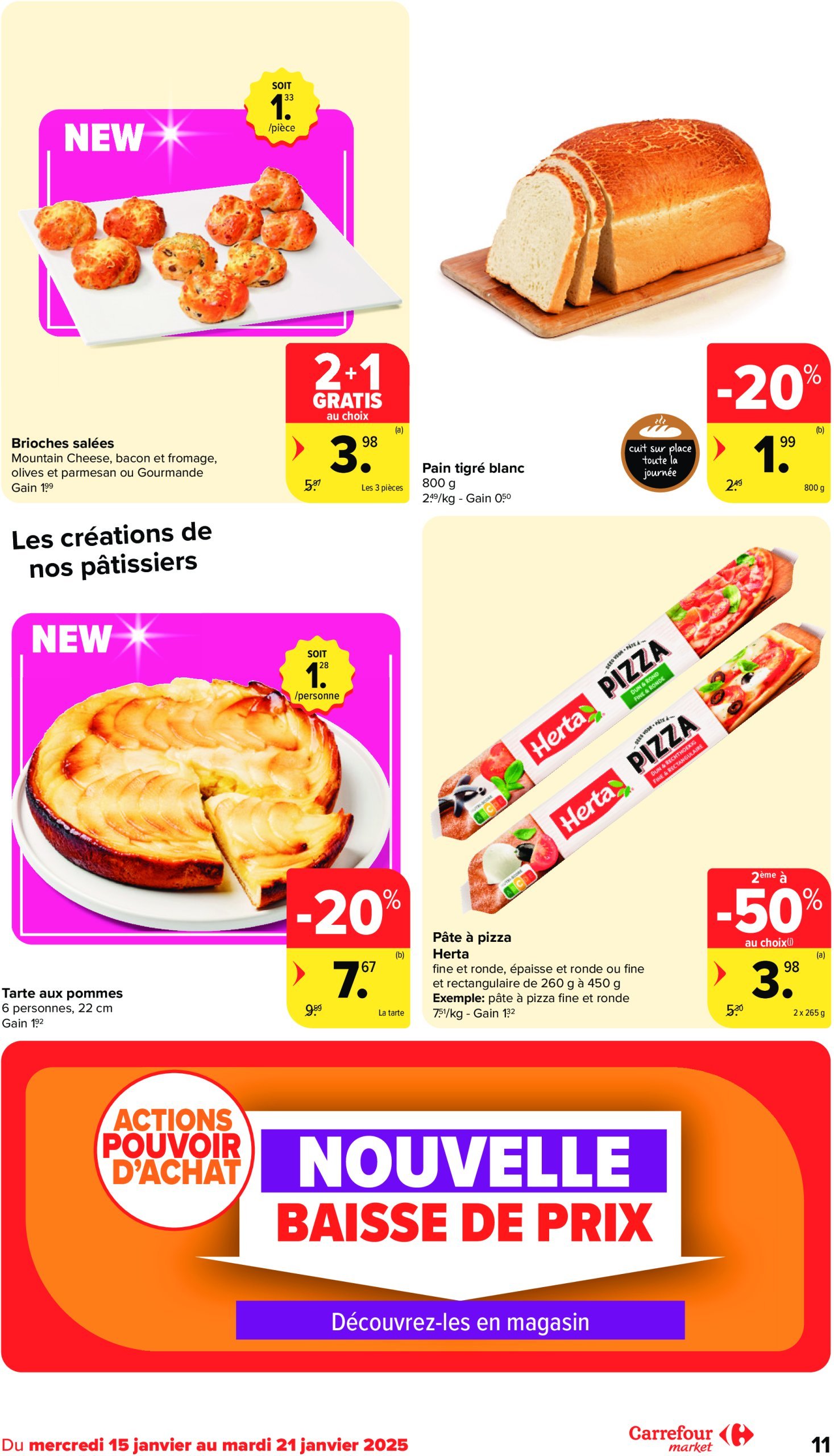 carrefour - Carrefour Market folder geldig vanaf 15/01 - 21/01 - page: 11