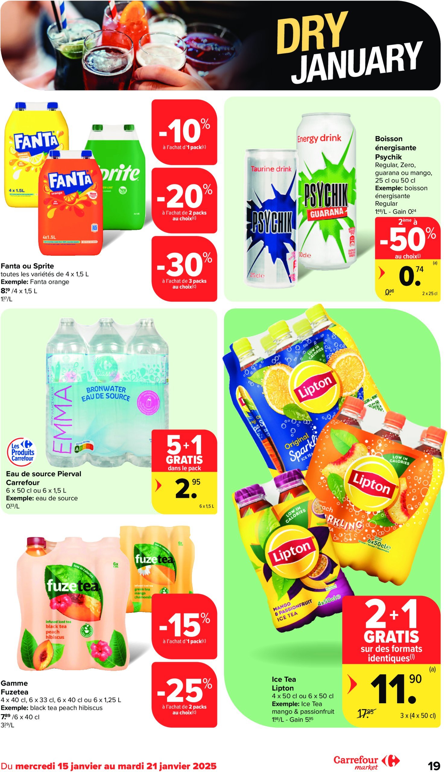 carrefour - Carrefour Market folder geldig vanaf 15/01 - 21/01 - page: 19