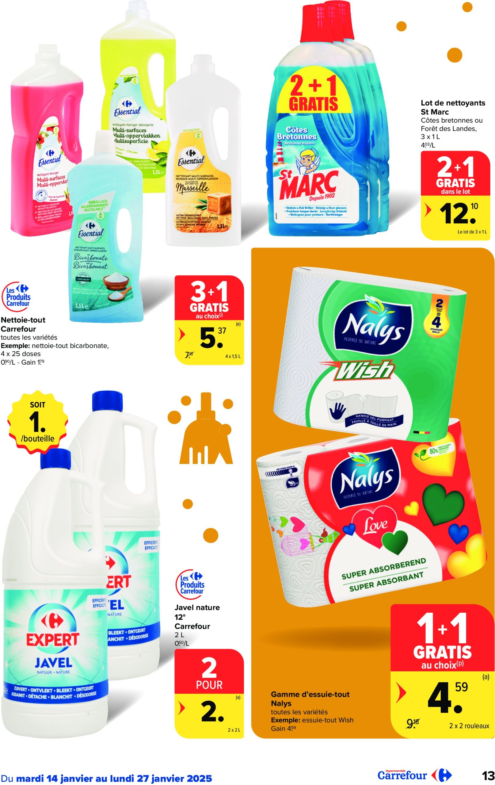 carrefour - Carrefour Hypermarchés folder geldig vanaf 14/01 - 27/01 - page: 13